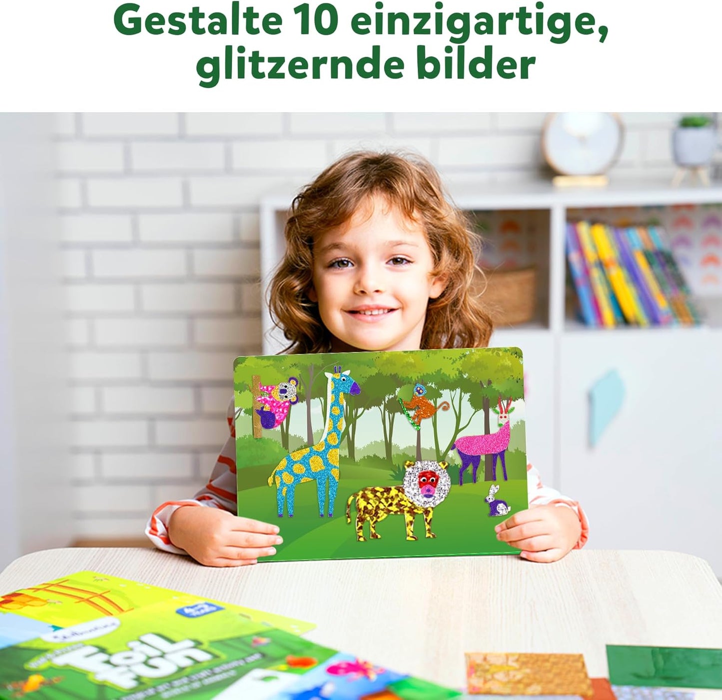 Folienspass - Bastelset Welt der Tiere für Kinder (4-9 Jahre), 2. Welt Der Tiere