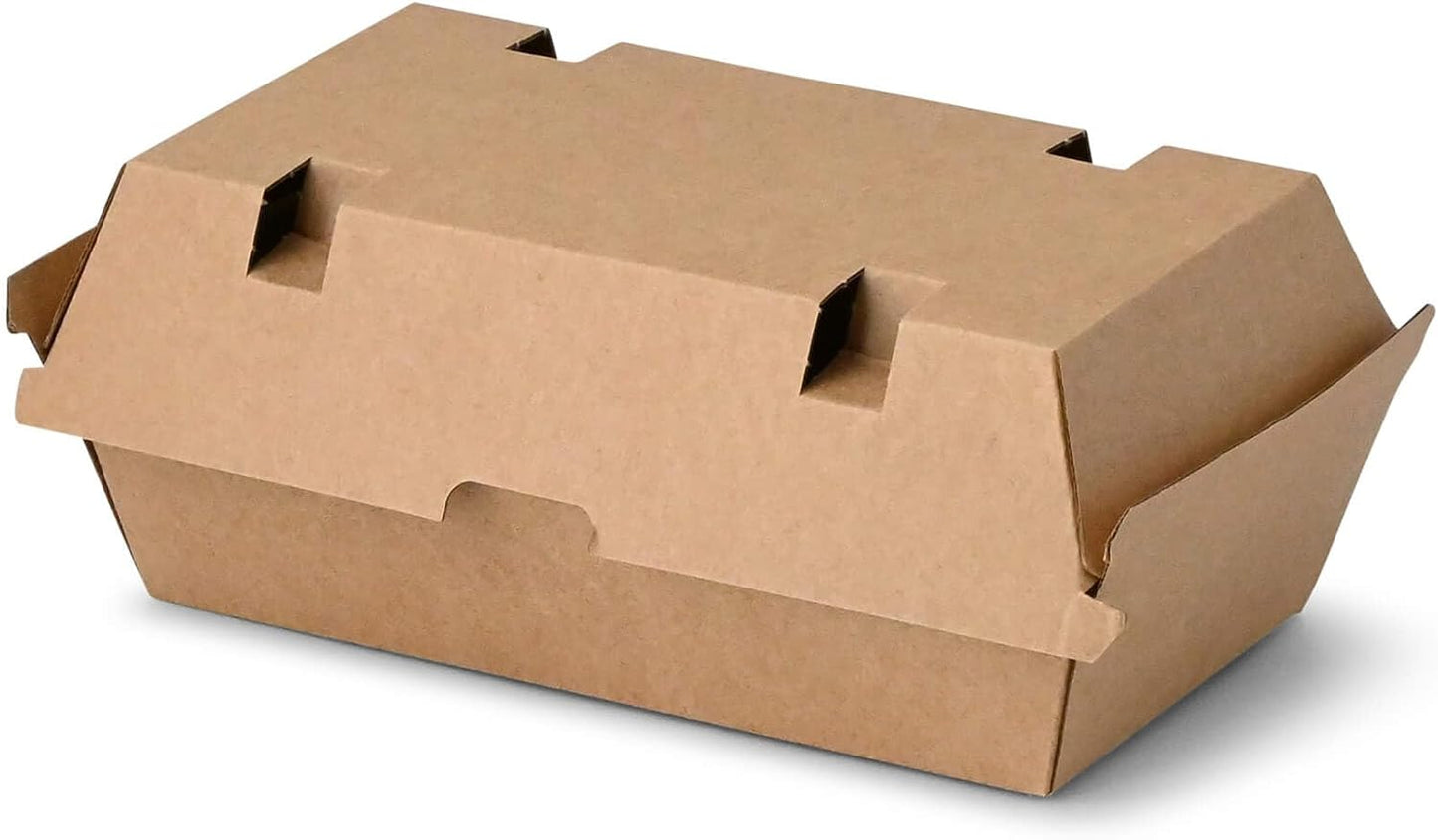 Fast Food Boxen, 50 Stück, 21.4 x 11.4 x 8.5 cm (50 Stück)