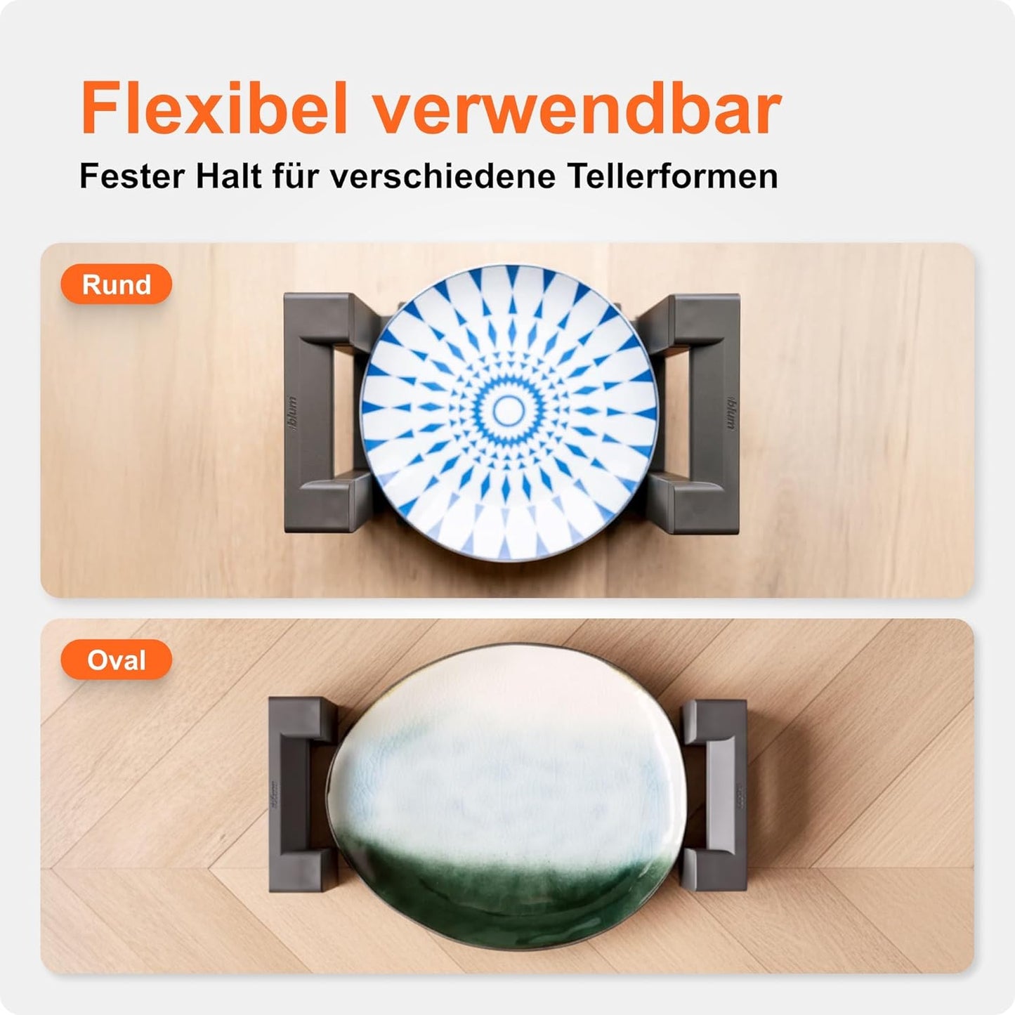 Tellerhalter, Tellerhalter