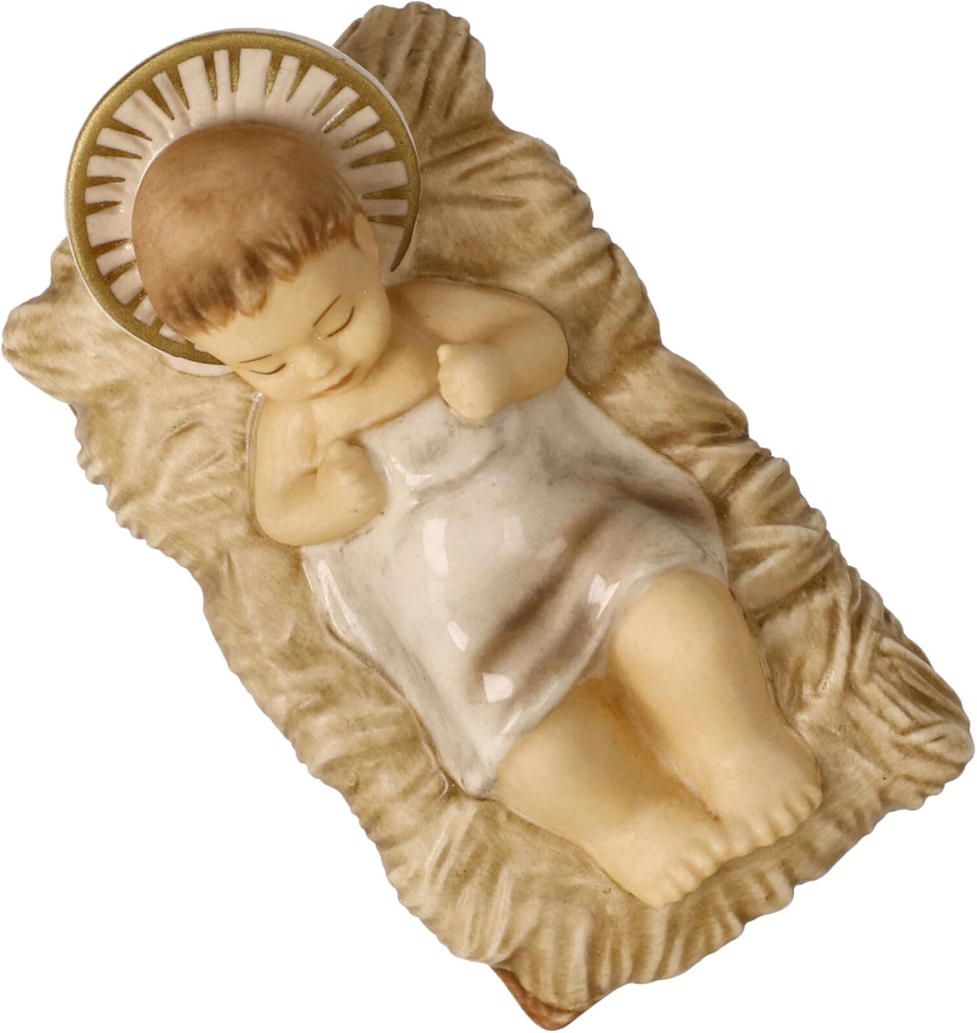 Figur Jesuskind aus Steingut