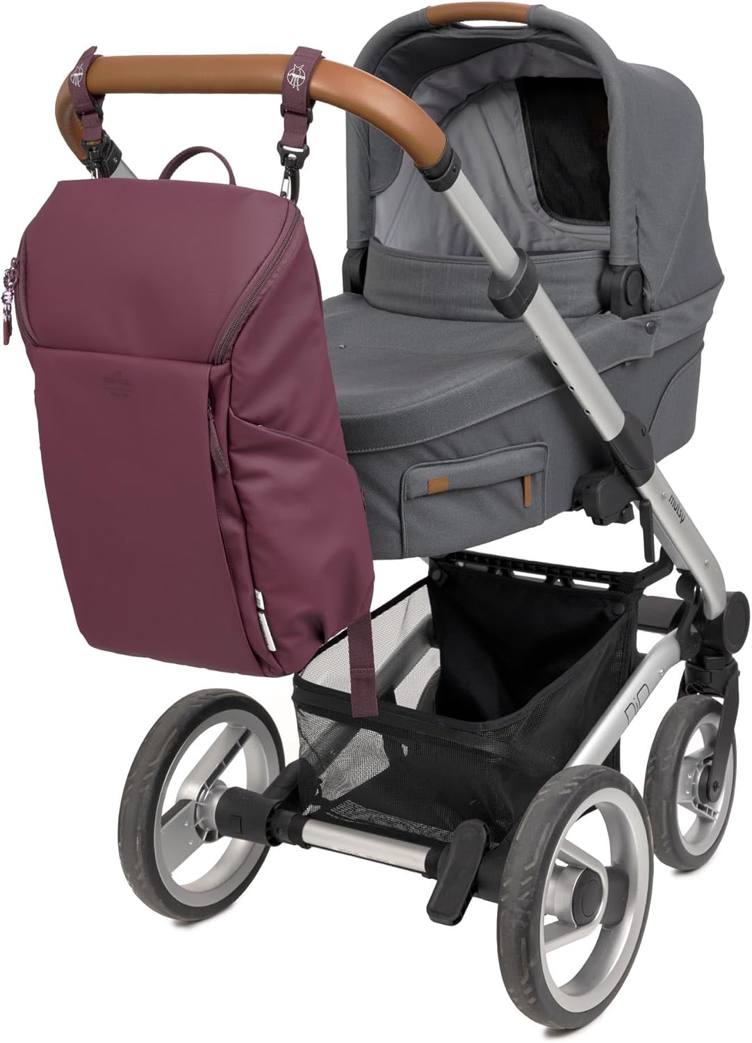 Slender Up - Wickelrucksack, Dunkelrot