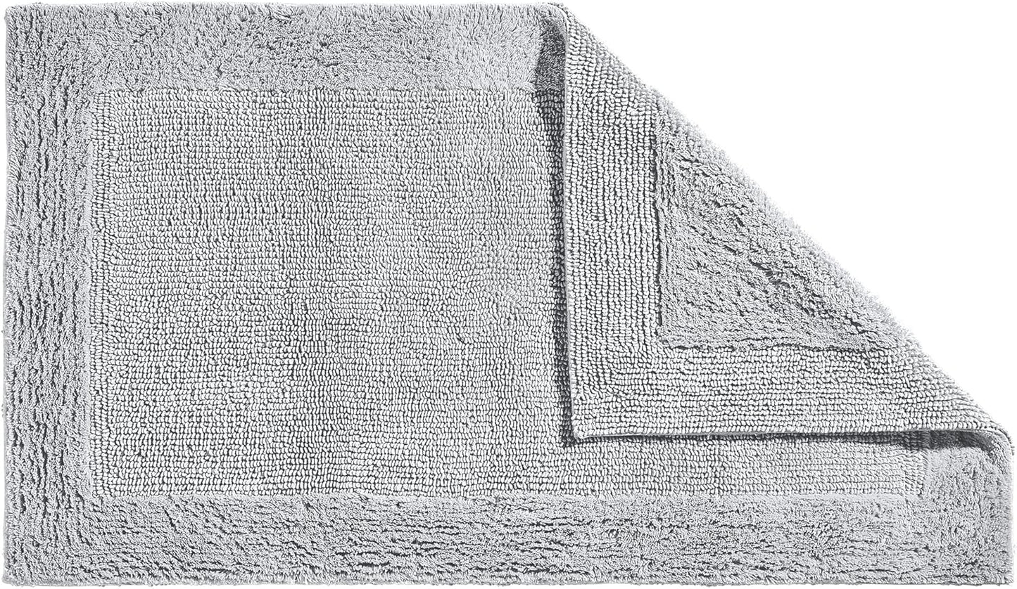 Badematte Stuttgart, 80x150 cm, Hellgrau Badteppich - 80x150 cm