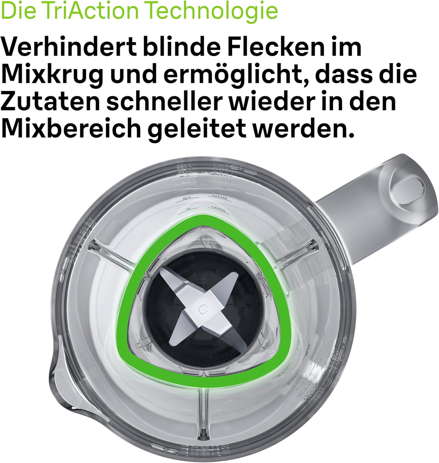 JB1000WH Household PowerBlend 1, Weiß Standard-Mixaufsatz
