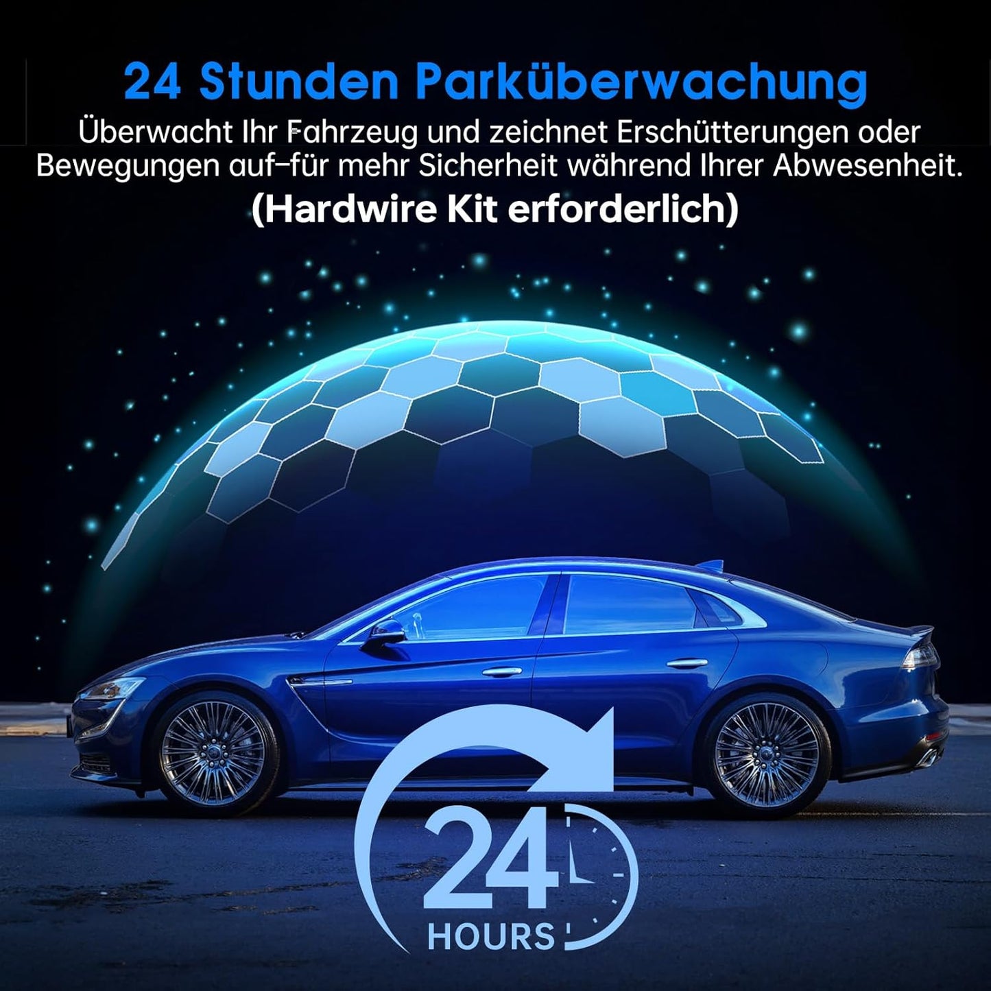 Dashcam Auto für Vorne und Hinten, 339CT
