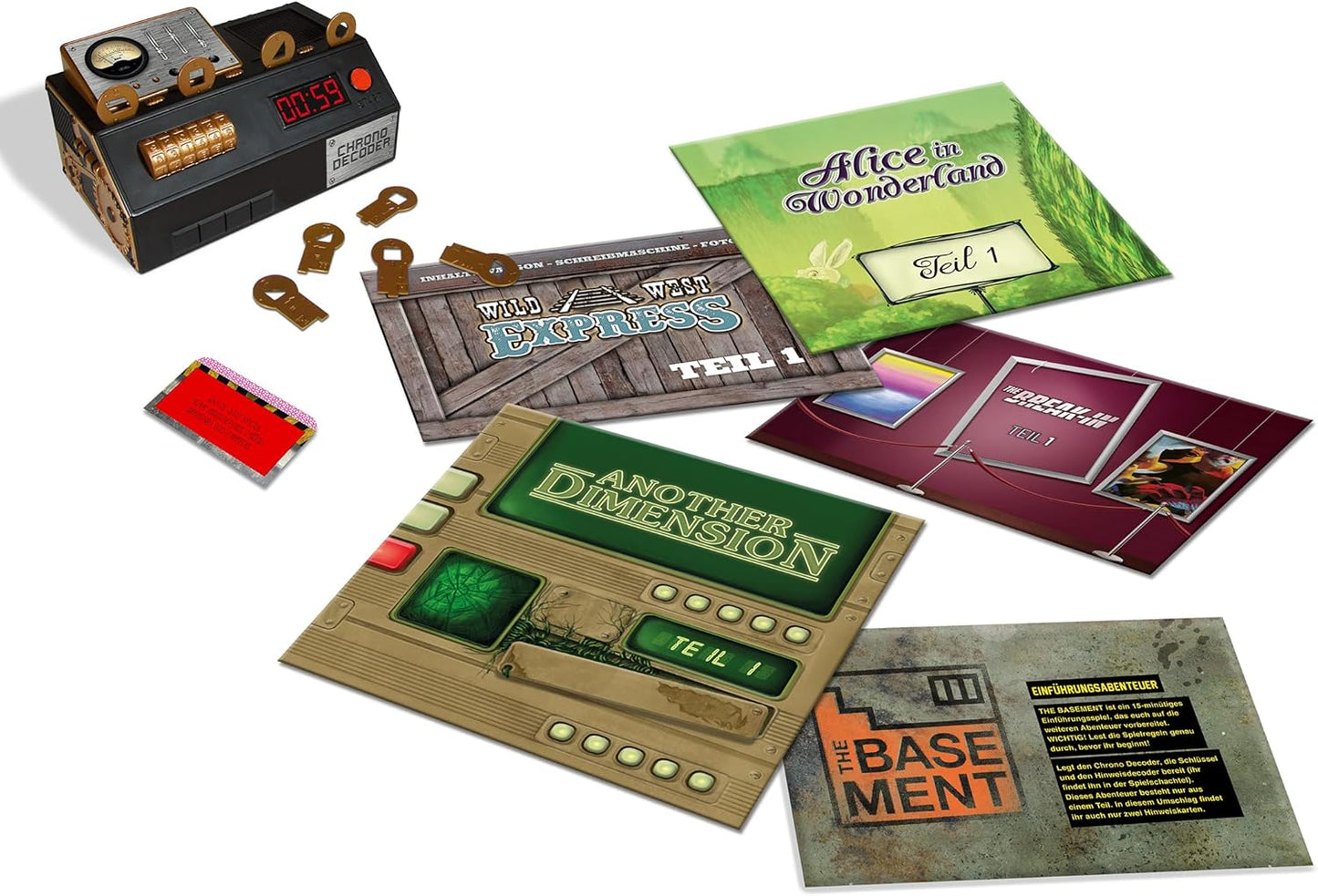 Escape Room Spiel mit Chrono Decoder (ab 16)