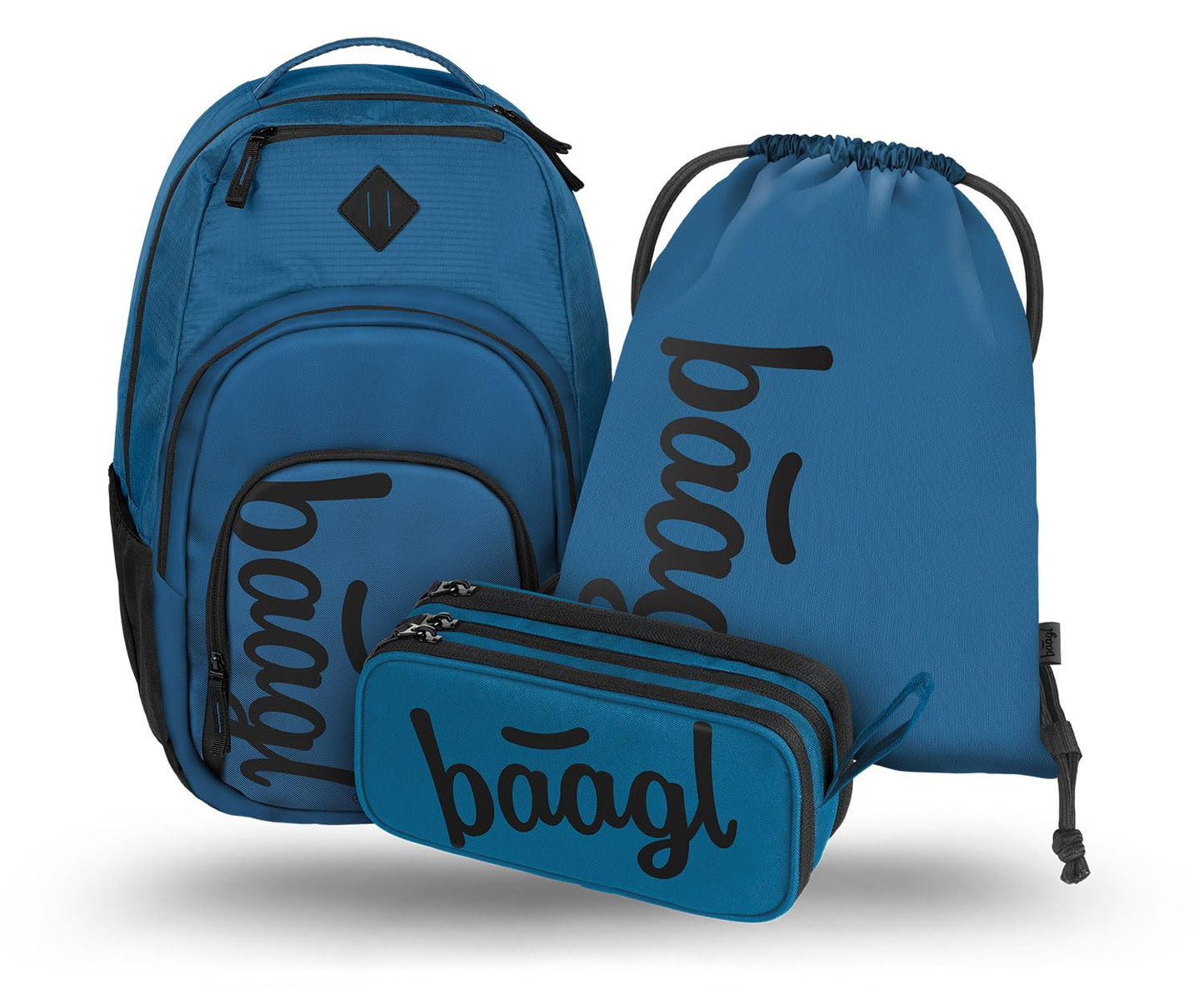 Ergonomisches Schulrucksack-Set, Ocean Blue