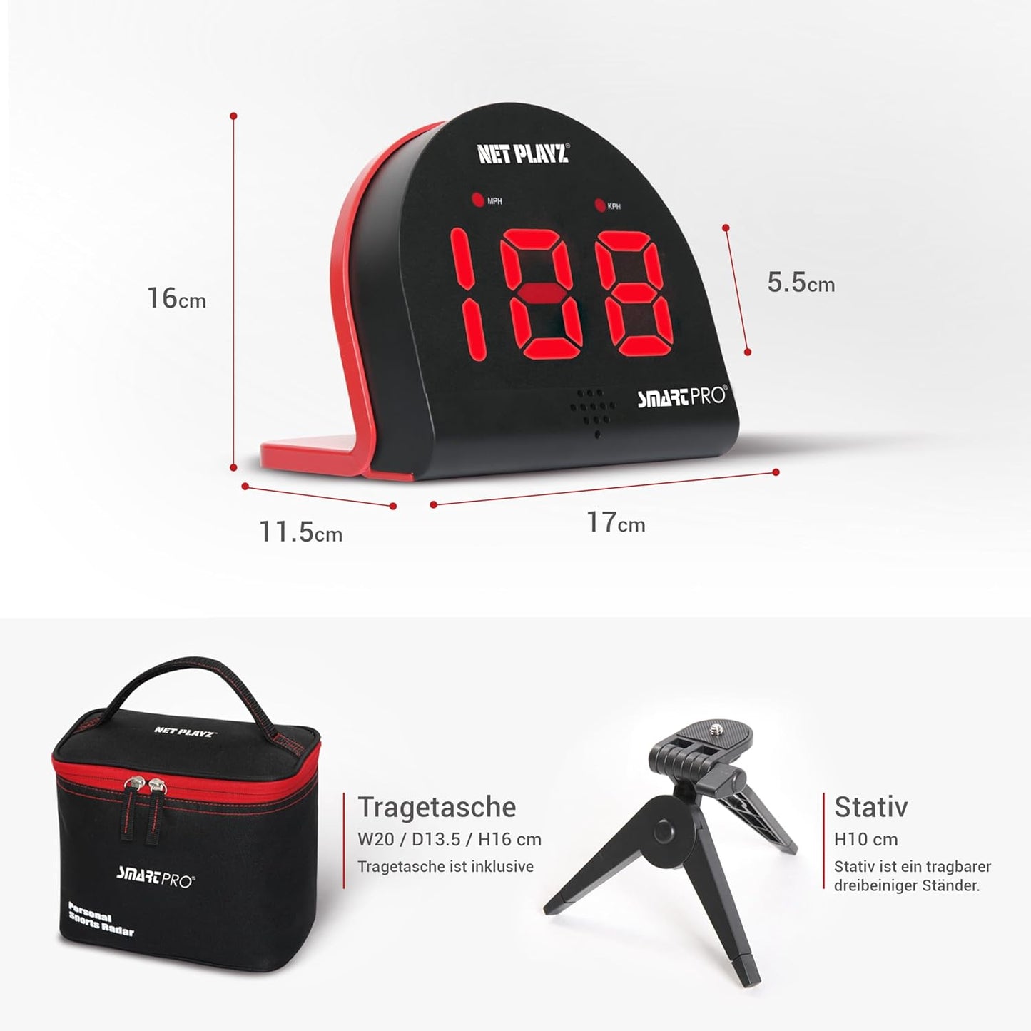 Speed Radar Smart Pro Geschwindigkeitsmesser