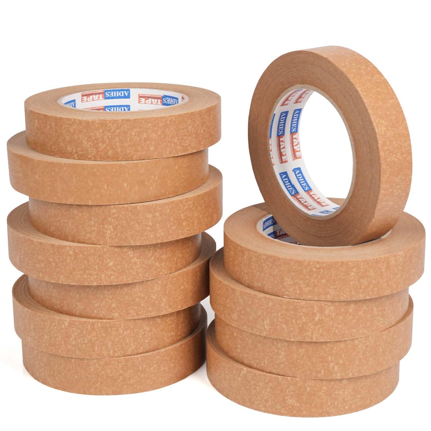 12er-Set Kraftpapierband, 24mm x 50m x 12 ROLL