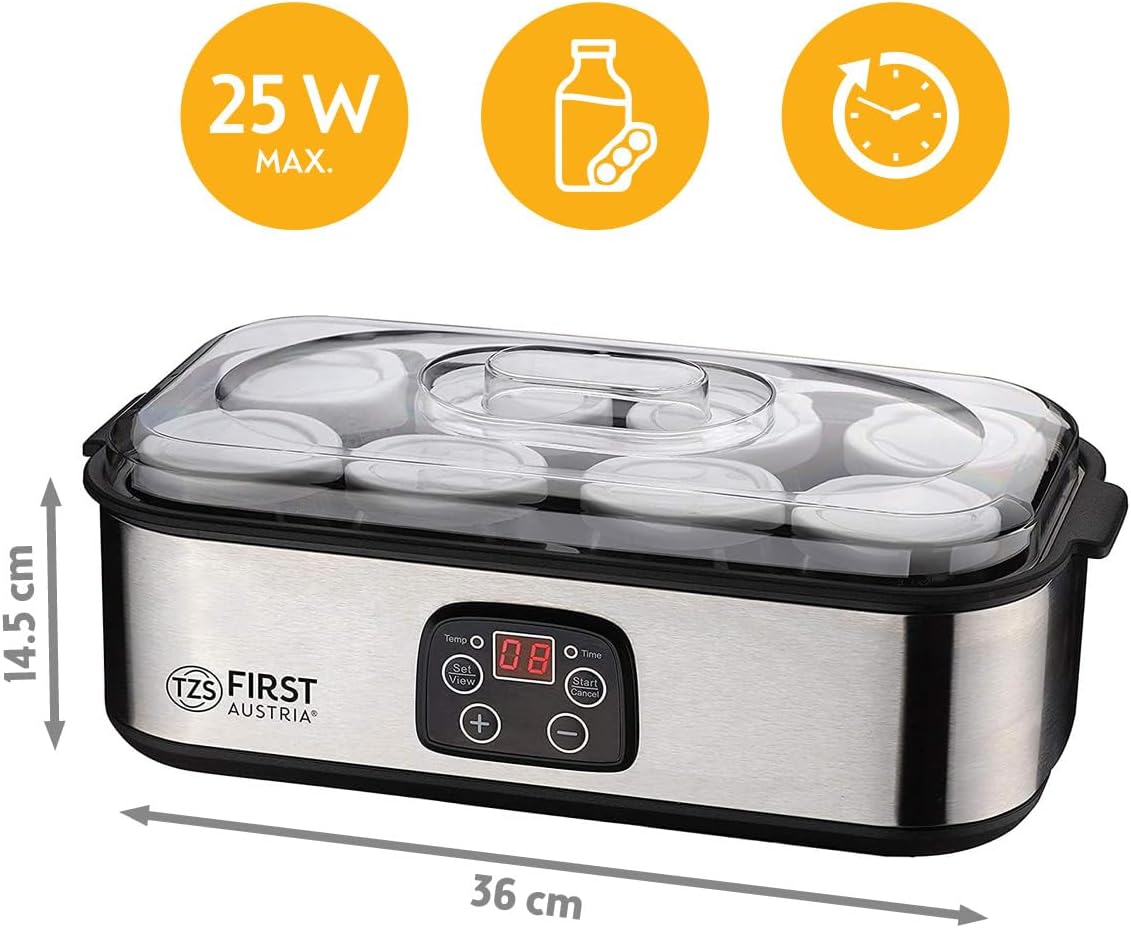 Elektrischer Joghurt Maker mit Timer und Auto-Stop