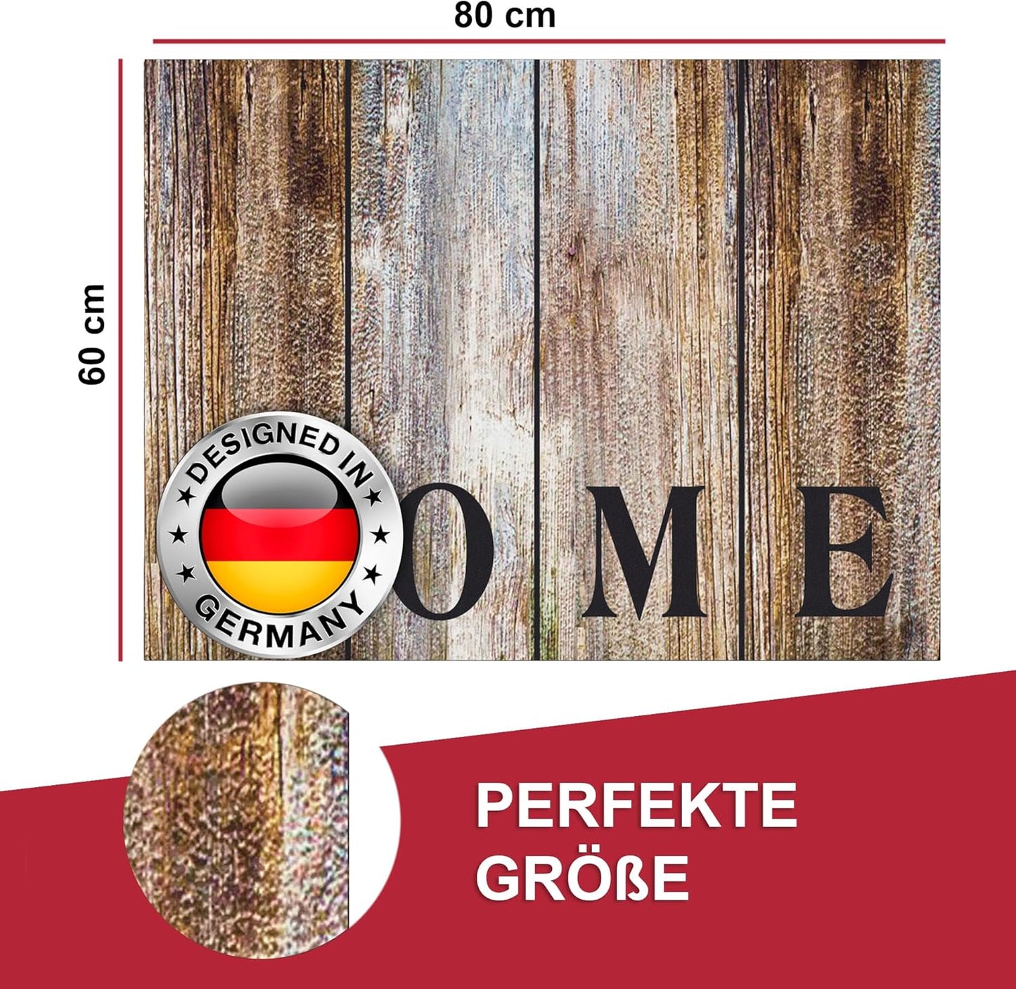 Schmutzfangmatte, Home 5 60 x 80 cm (Rechteckig)