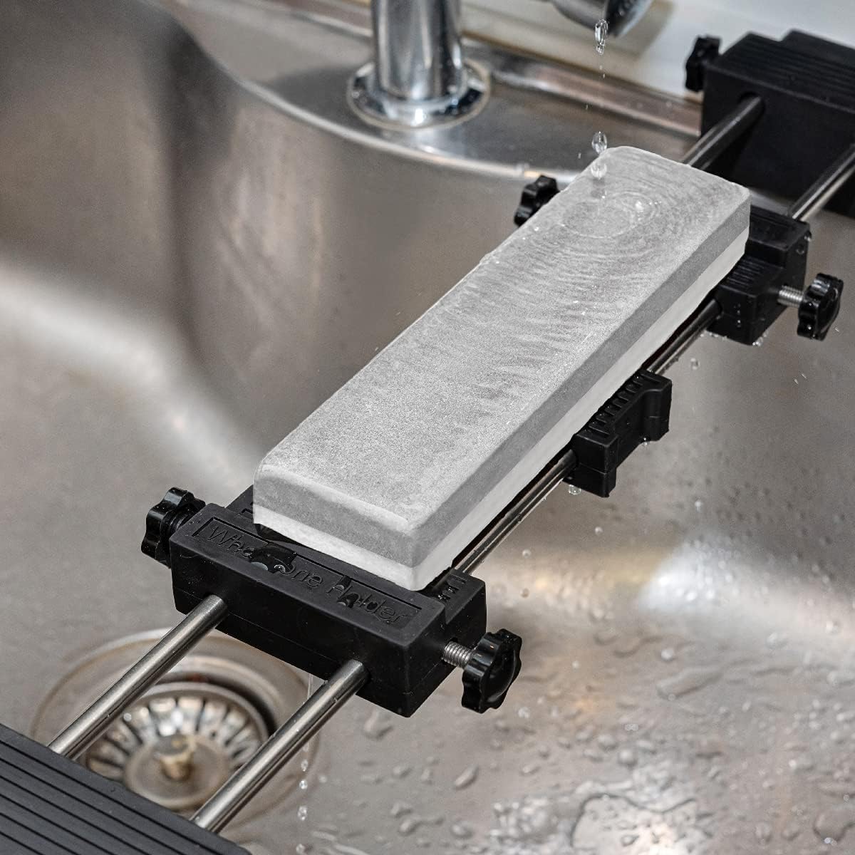 Verstellbare Schleifsteinhalterung für Spülbecken, 3-1/4-Inch to 14-1/4-Inch Steinhalter