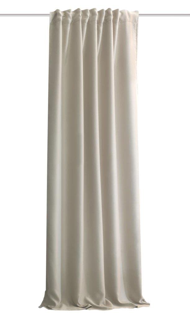 Akustikvorhang ACUSTICO, H160 x B135 cm (1er Pack) Natur