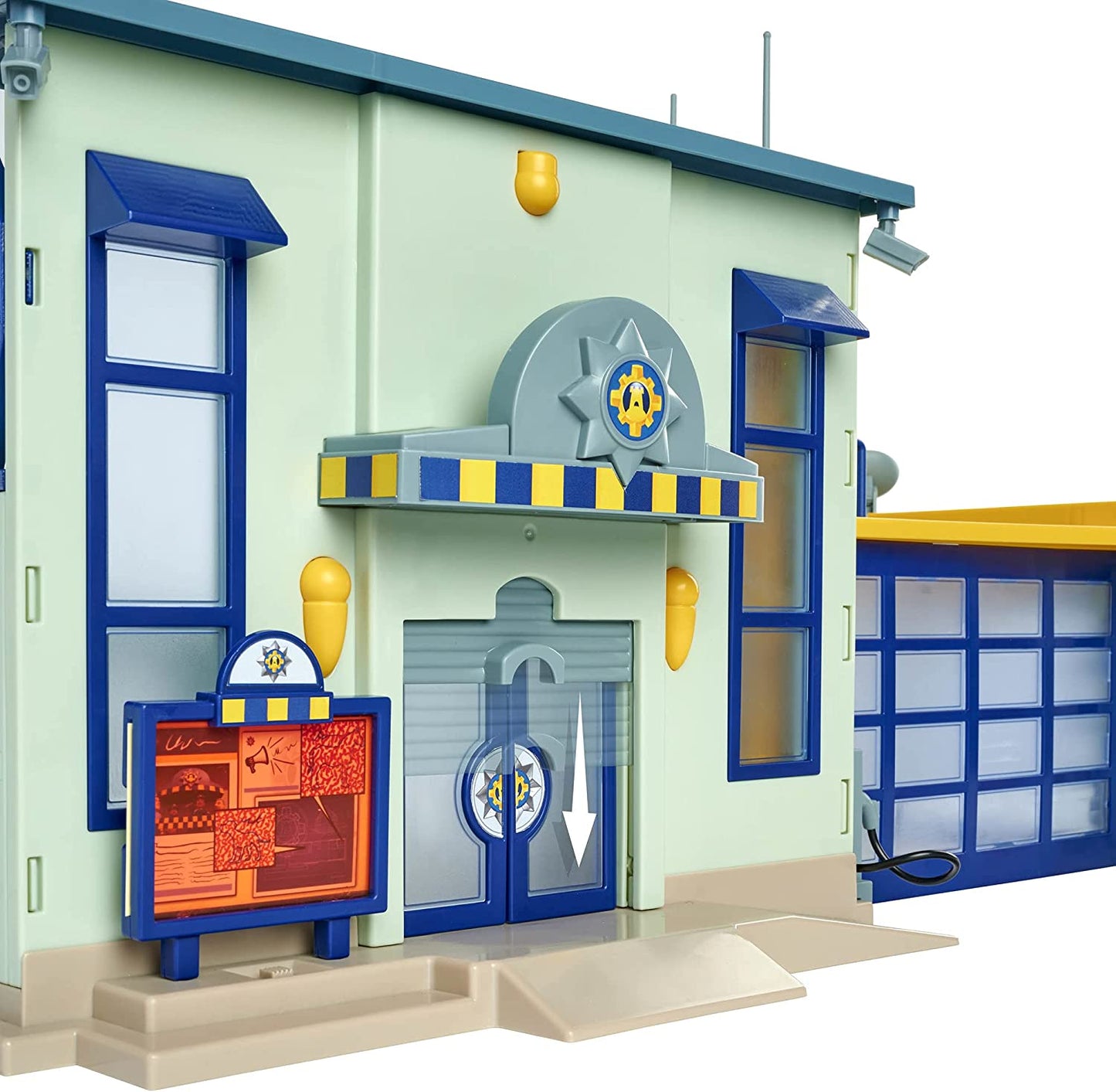 Feuerwehrmann Sam Polizeistation mit Figur, Spielgebäude, Single