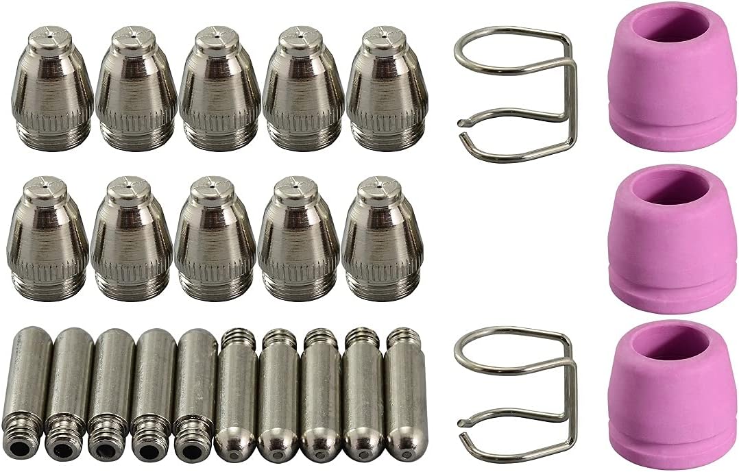 Plasma-Schneidbrenner Verschleissteile Set, Düse 0.9mm Set 25st
