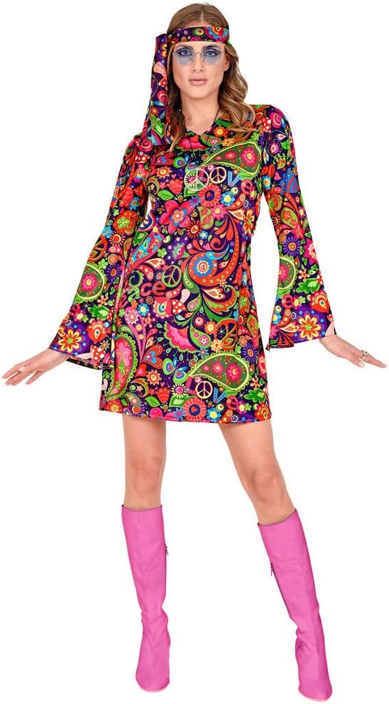 Damenkostüm Hippie Girl, M