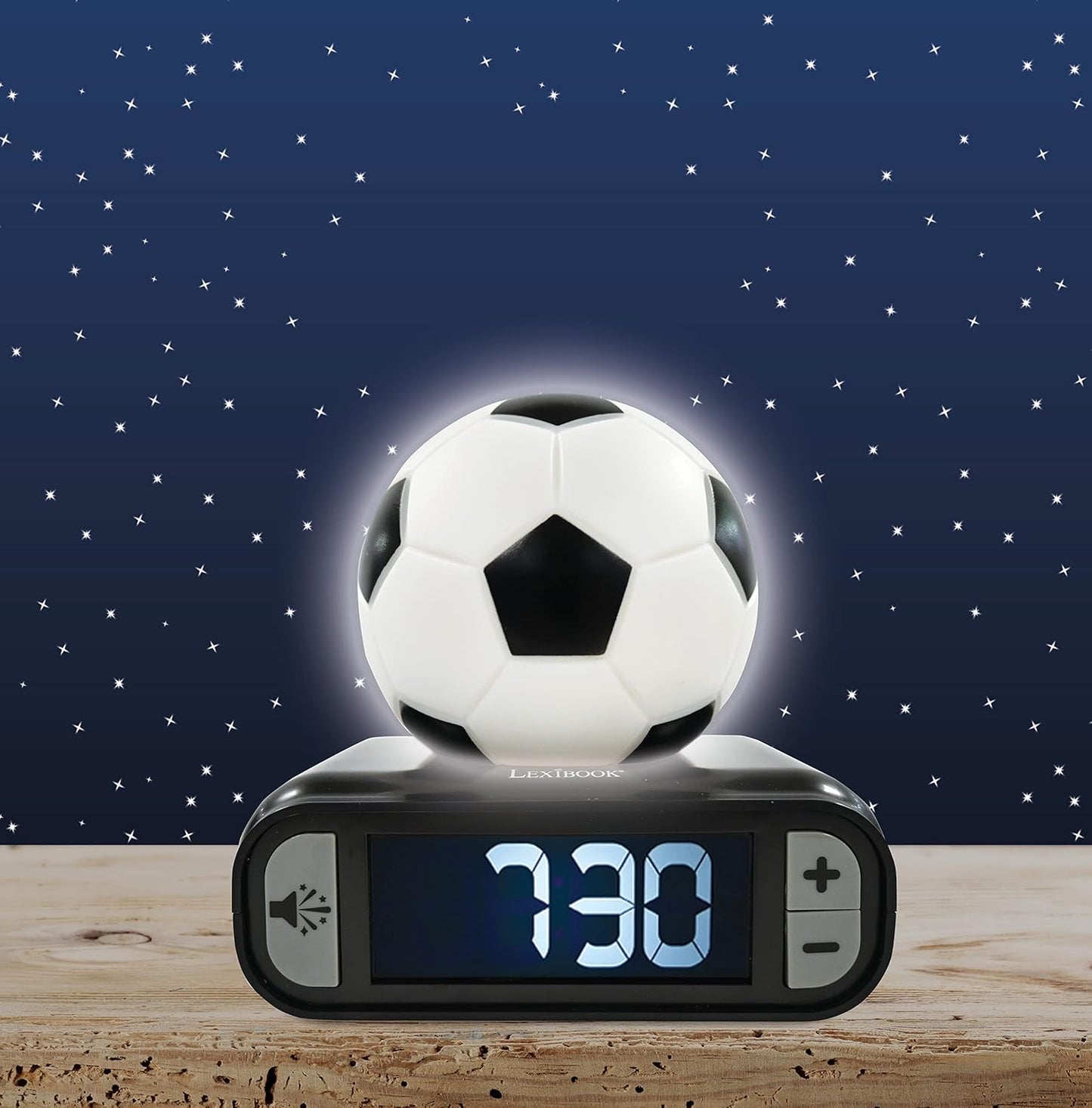 Nachtlichtwecker Fussball, Fussball