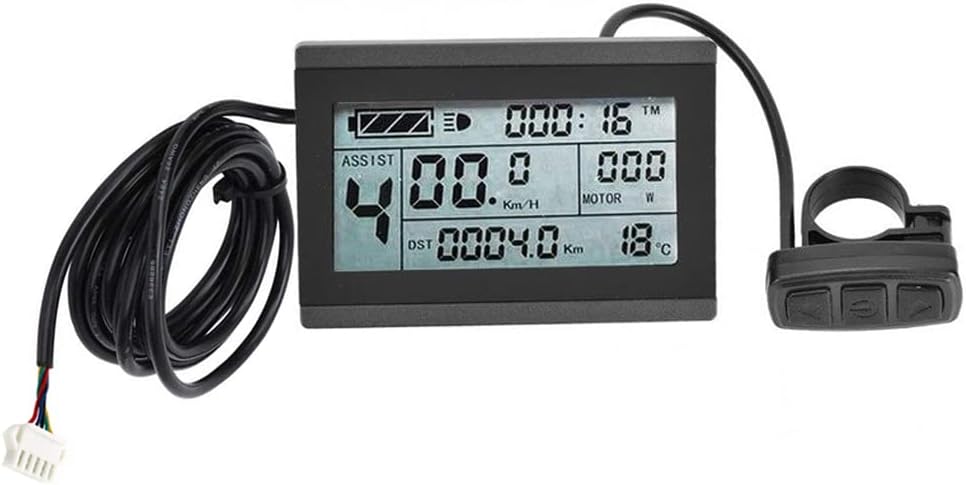 Bordcomputer KT-LCD3 für E-Bike, Professional - 5-Pin JST Stecker