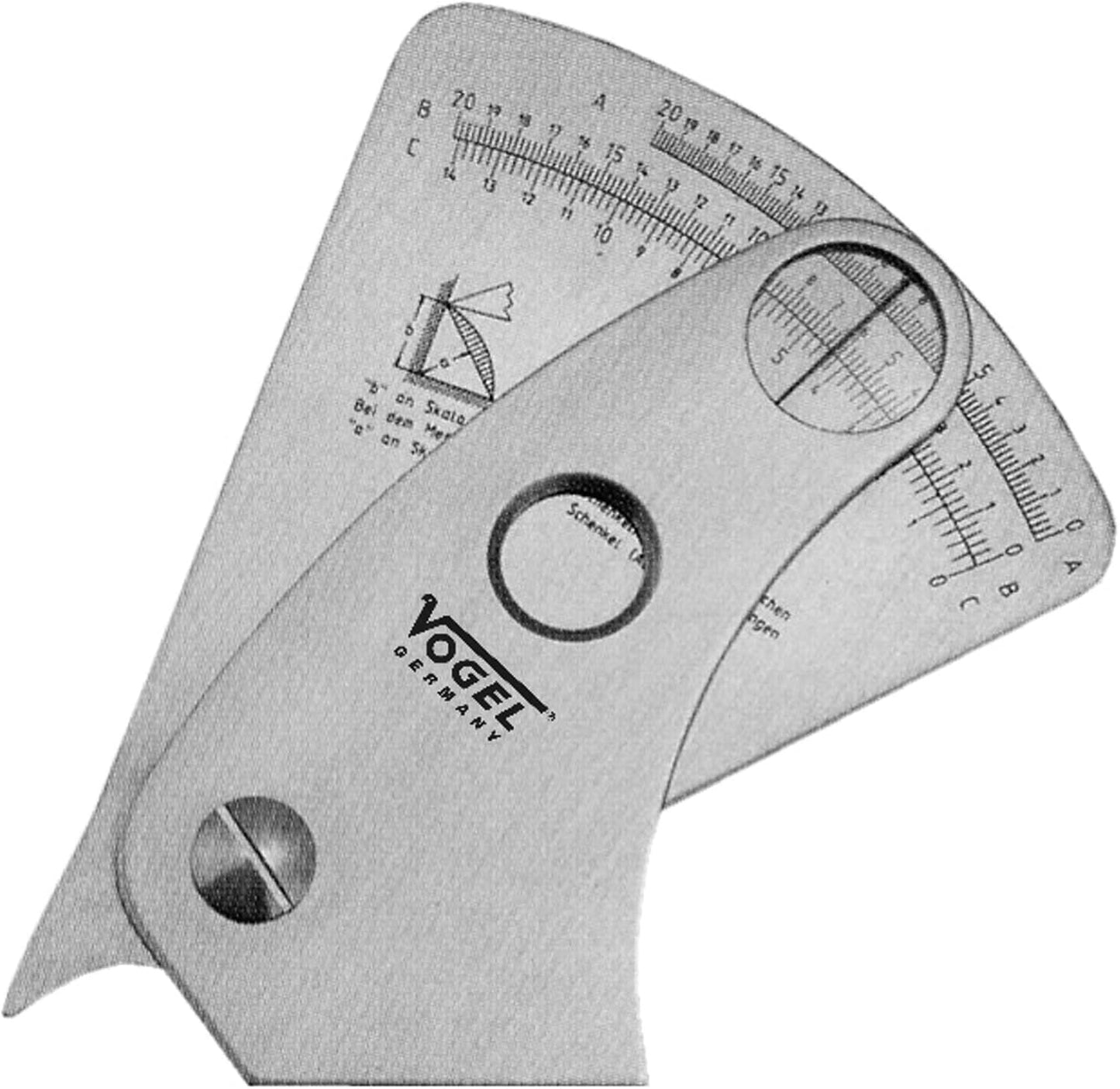 Schweissnahtlehre 474404, Messbereich 0,1 mm