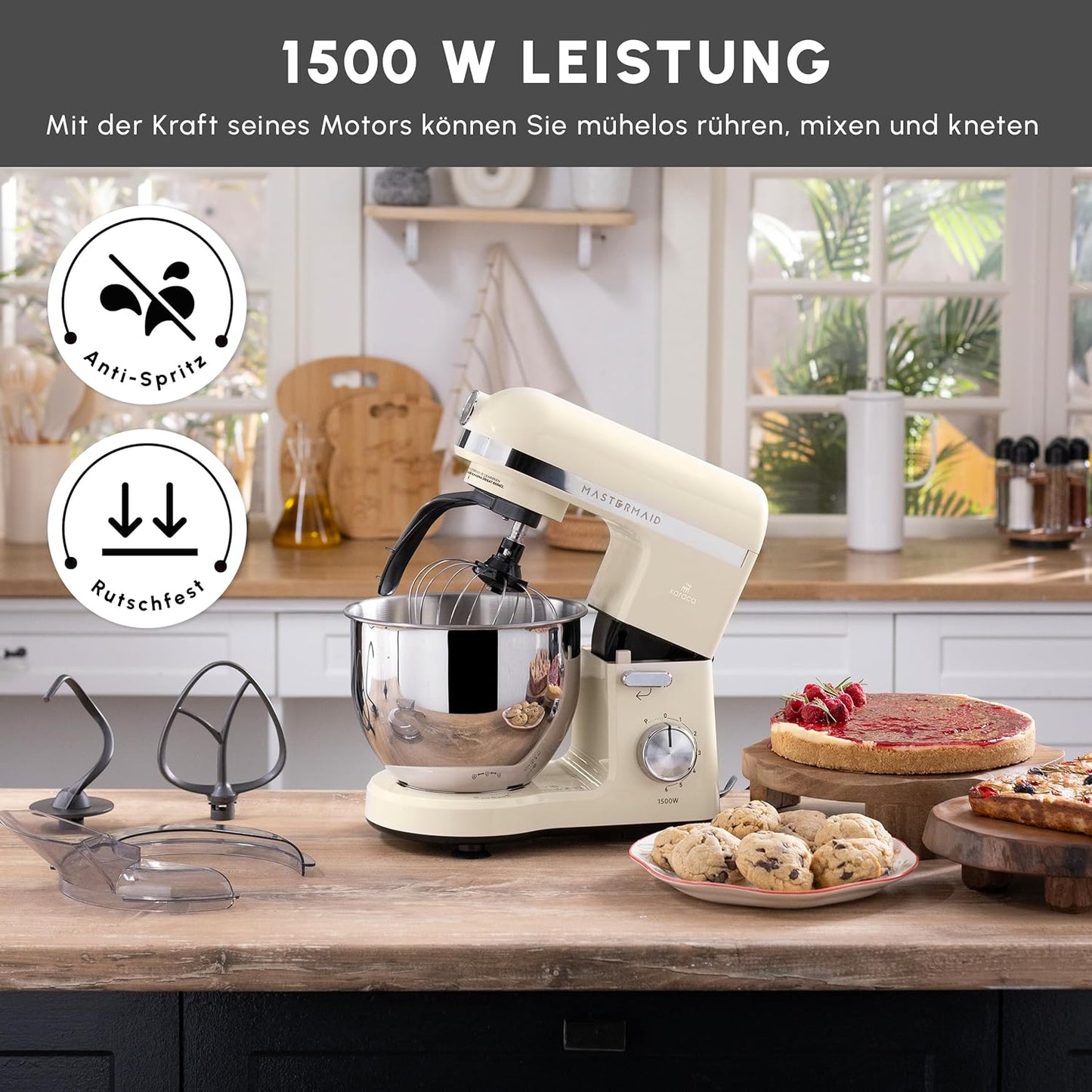 Küchenmaschine Mastermaid Chef Pro, Soft Cream