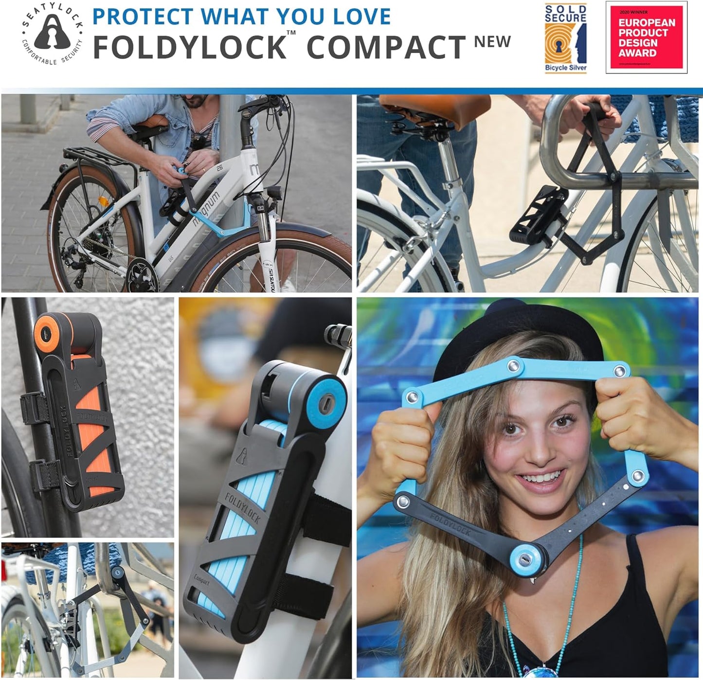 FoldyLock Compact, Coal