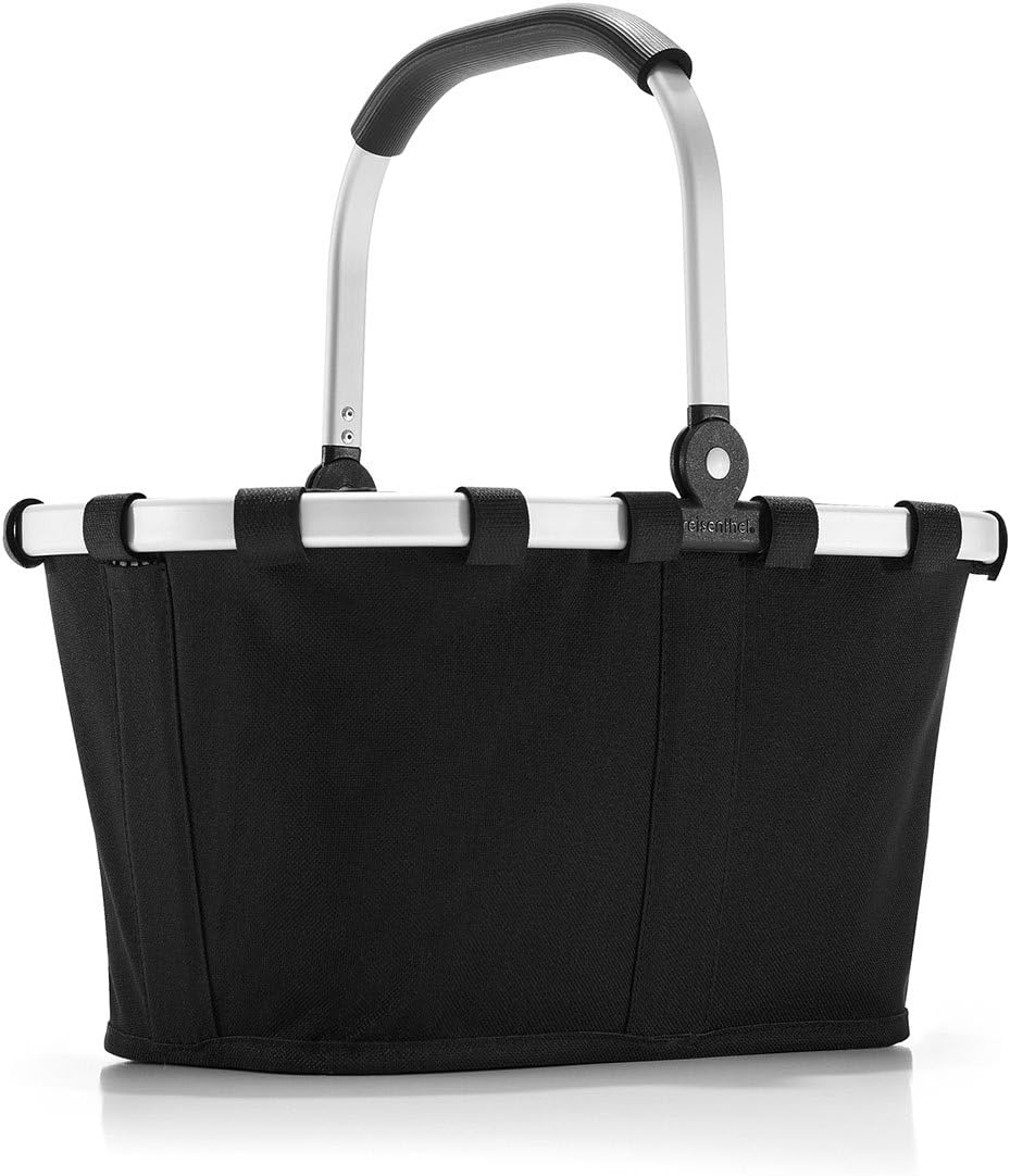 Carrybag XS - Einkaufskorb mit Innentasche, Schwarz