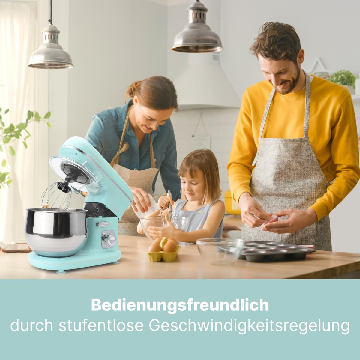 KM 6030 CB Küchenmaschine, Mint-grün