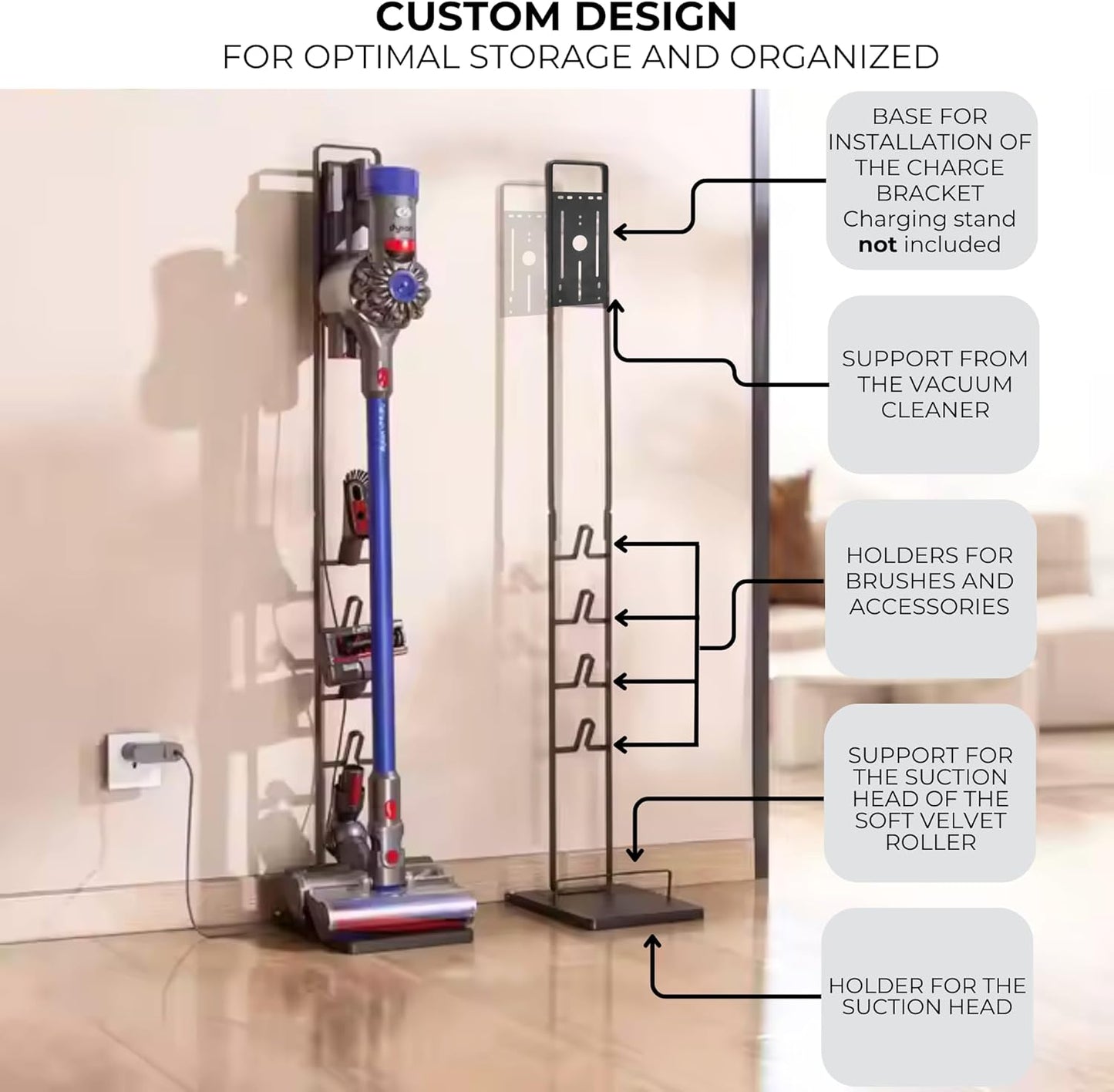 Staubsaugerhalter für Dyson Modelle, S3196