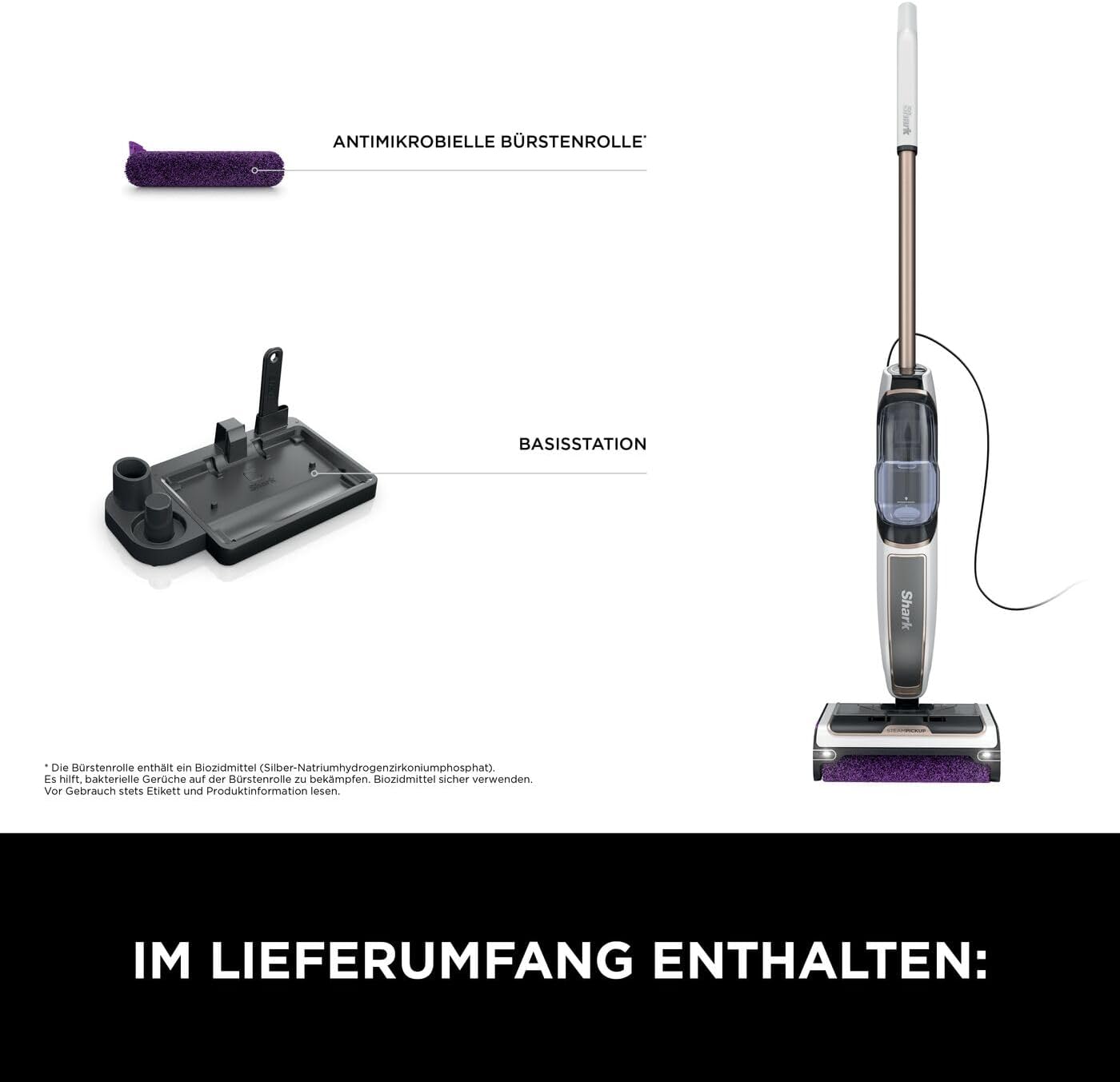SteamPickUp Hartbodenreiniger SD200EU, SteamPickUp