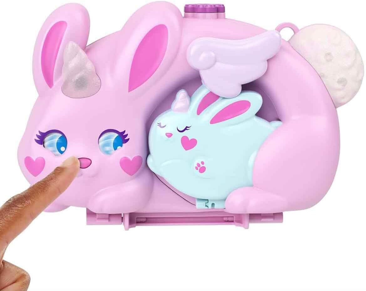 Baby und Häschenmama Schatulle JFT88, Rosa