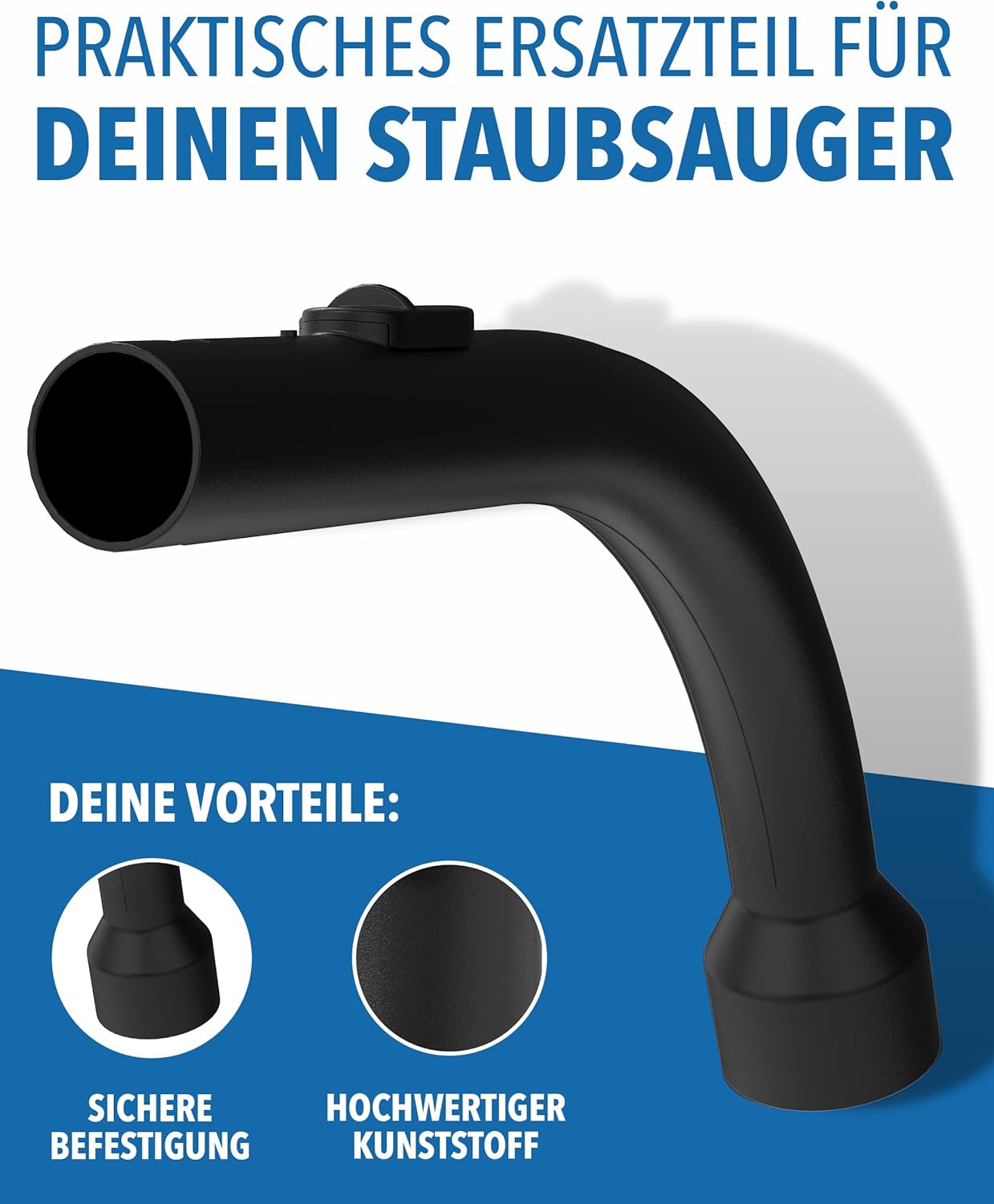Komfort Griffrohr für Miele Staubsauger, Griffrohr