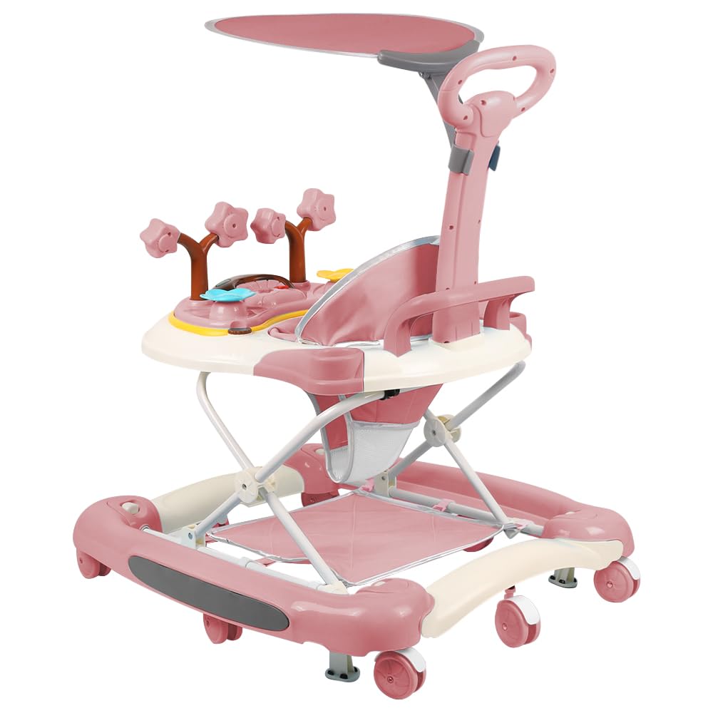 Baby Lauflernhilfe, 67*75*85cm – Rosa (A)