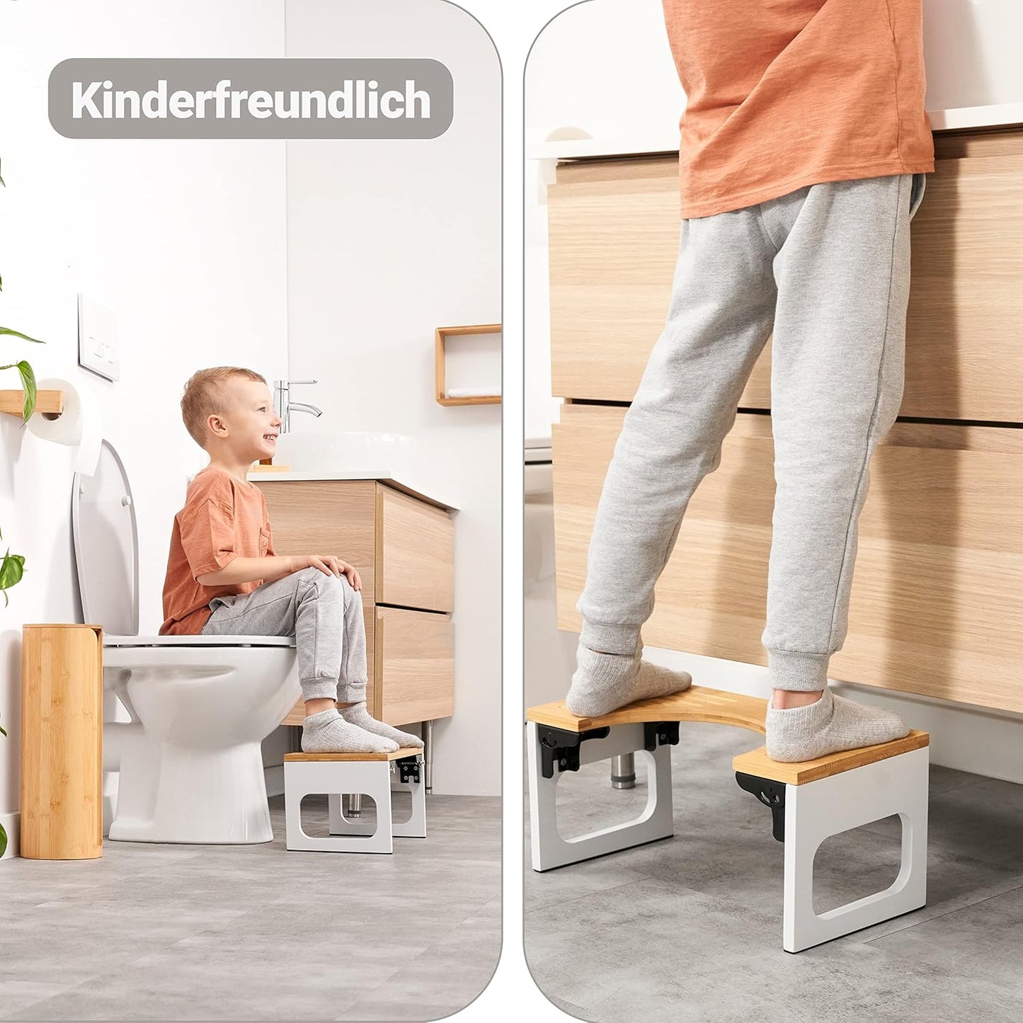 Klappbarer Toilettenhocker, Toilettenhocker