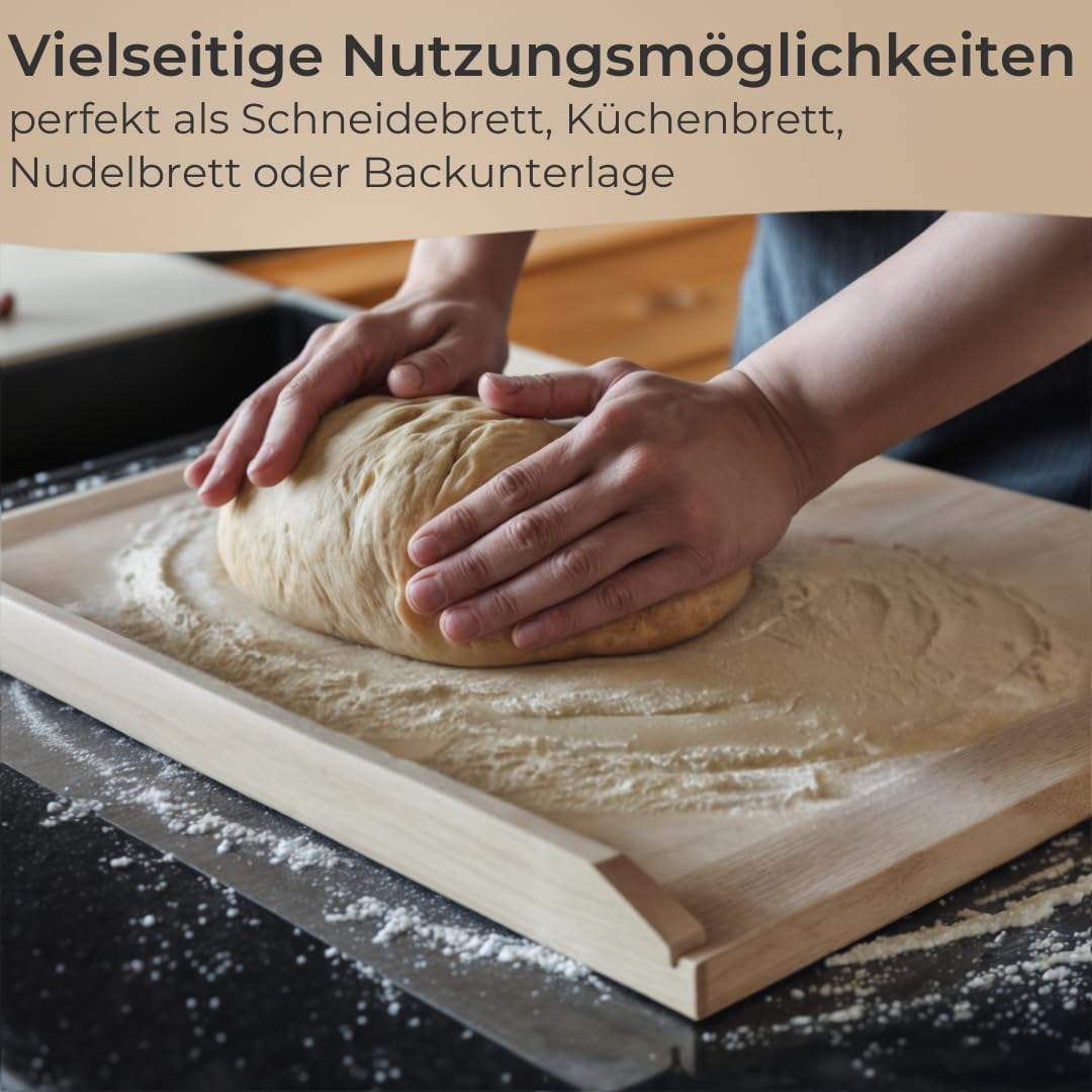 Backbrett, 60 x 40 cm, Backbrett Linde