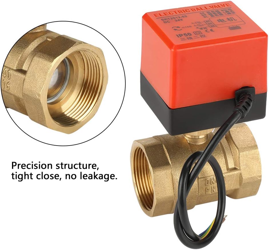 Motorventil DC 24V DN40 G1-1/2"