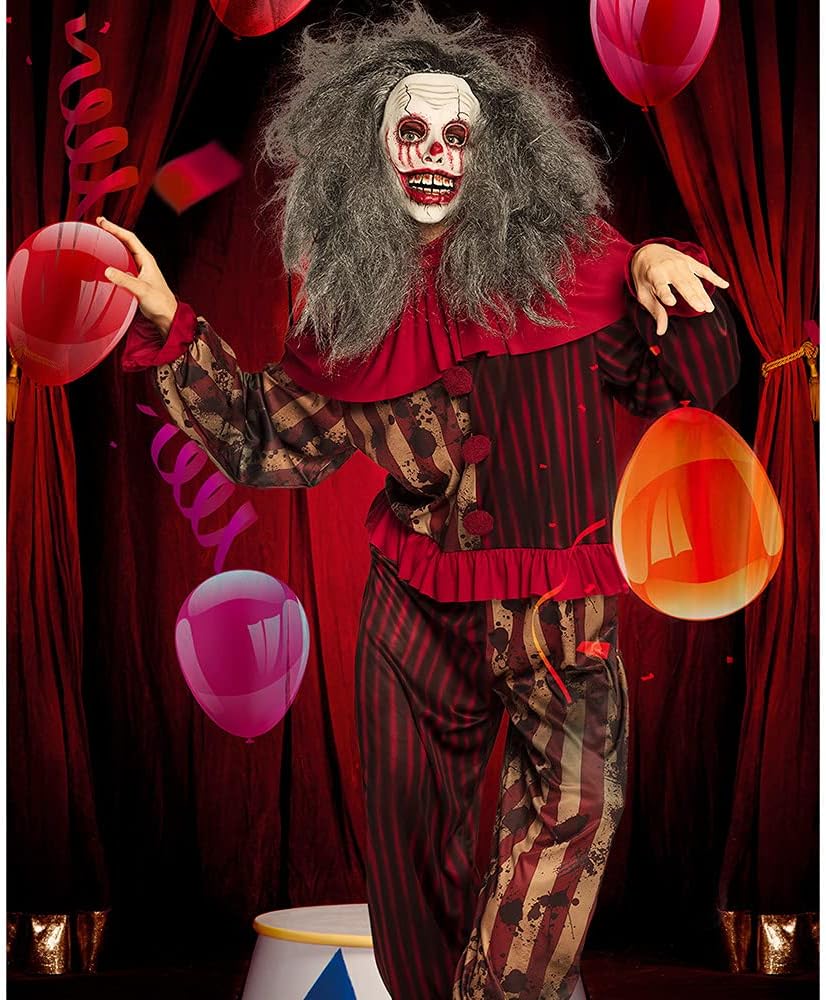 Kostüm Mitternachts-Clown, 50-52