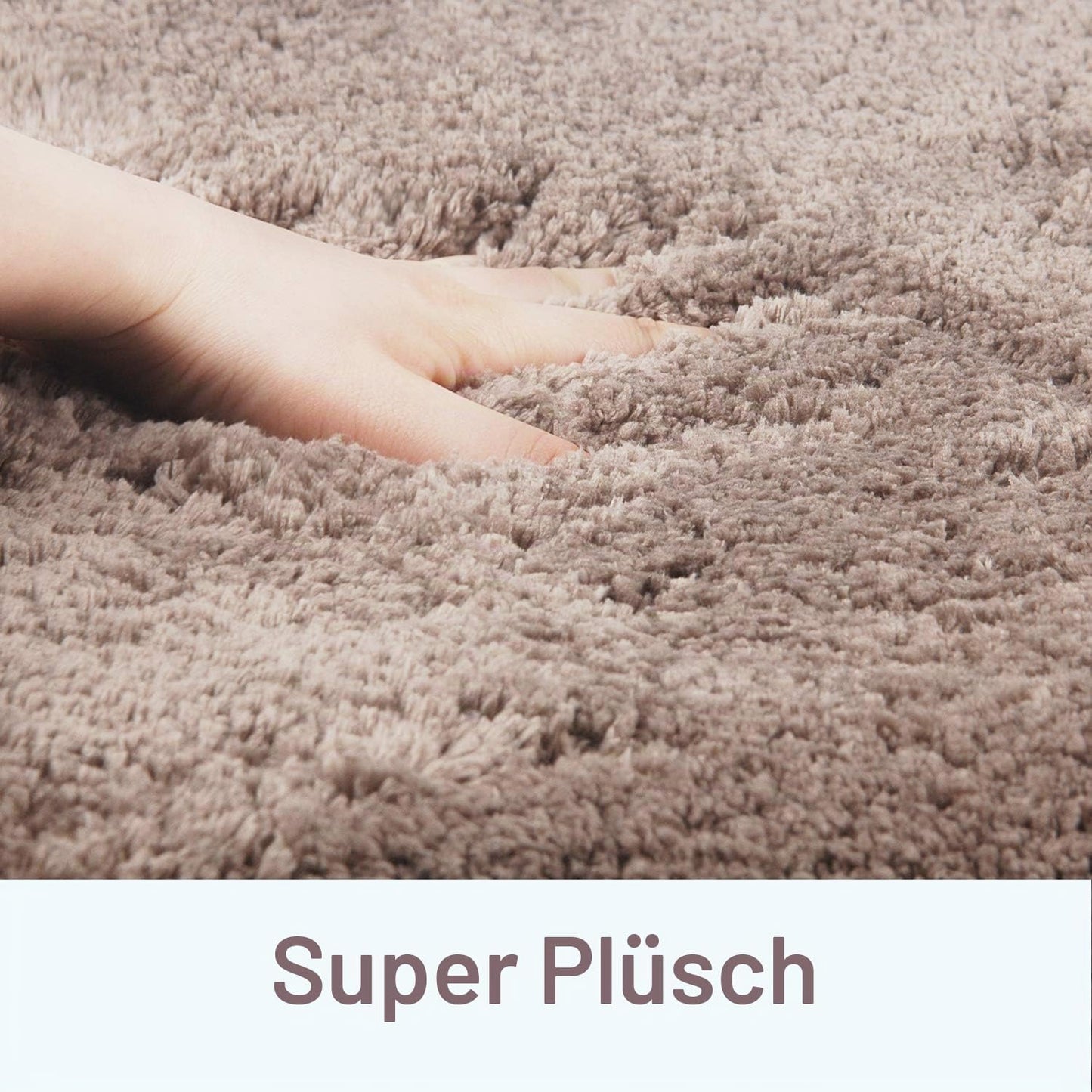 Rutschfeste Badematte, 70x120 cm, 70 x 120 cm (Rechteckig) Braun