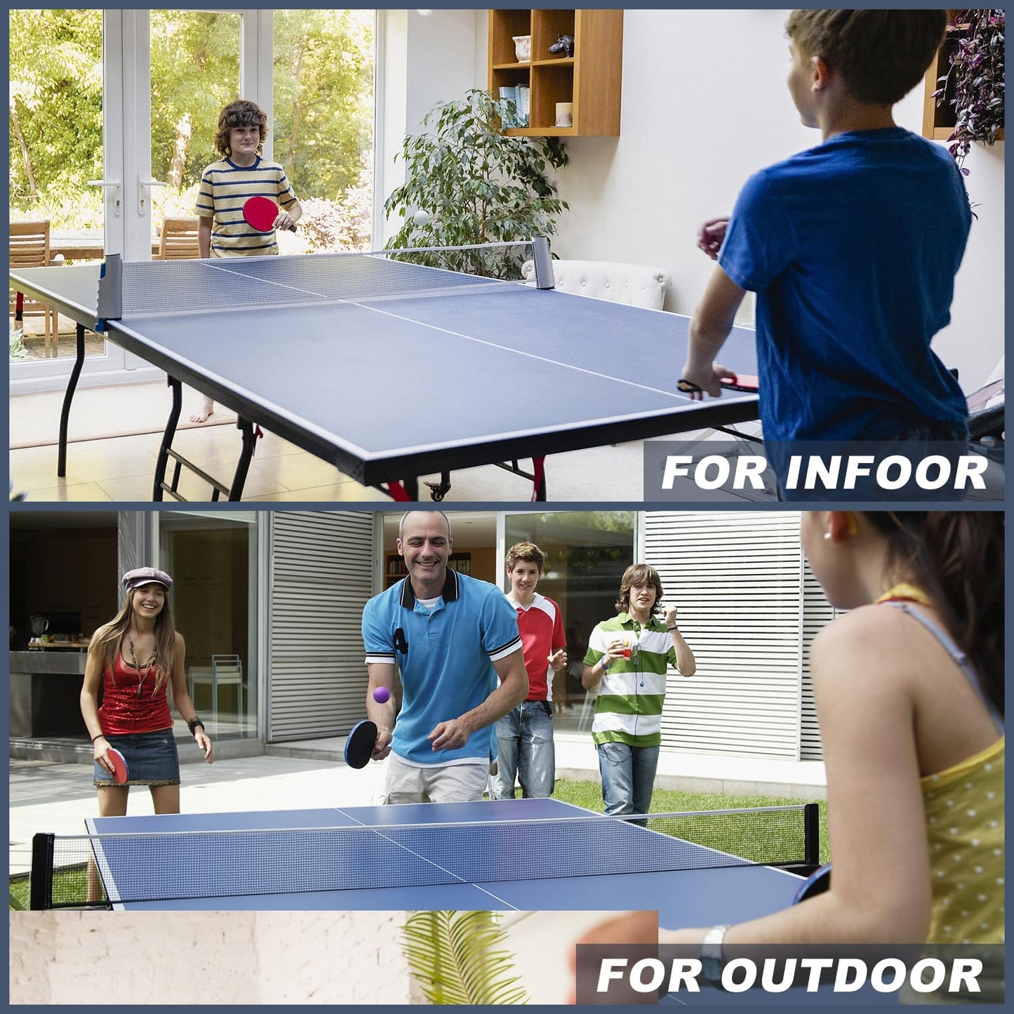 Tischtennis Set, S3 Tischtennisschläger Netz Set