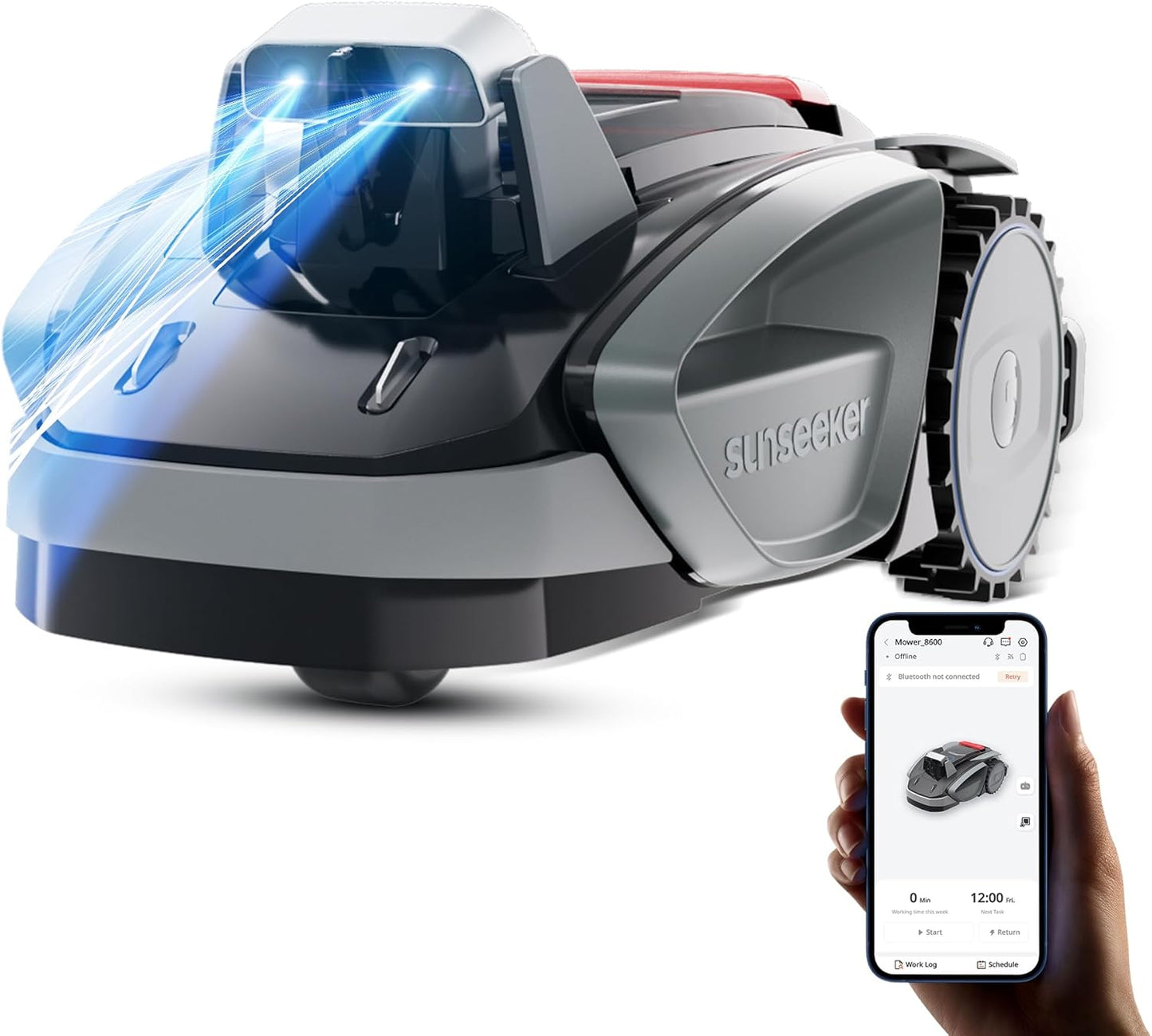Mähroboter V3 Plus mit Vision AI und App-Steuerung, V3 Plus