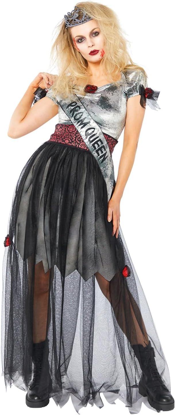 Halloween-Kostüm Prombie Queen, 12-14