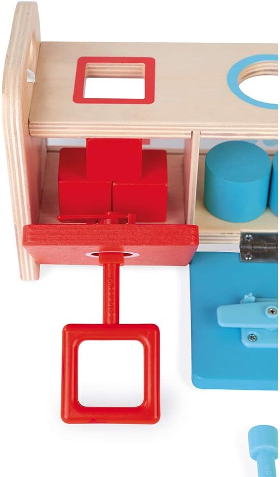 2-in-1 Lernspiel Schlüsselkasten Essentiel