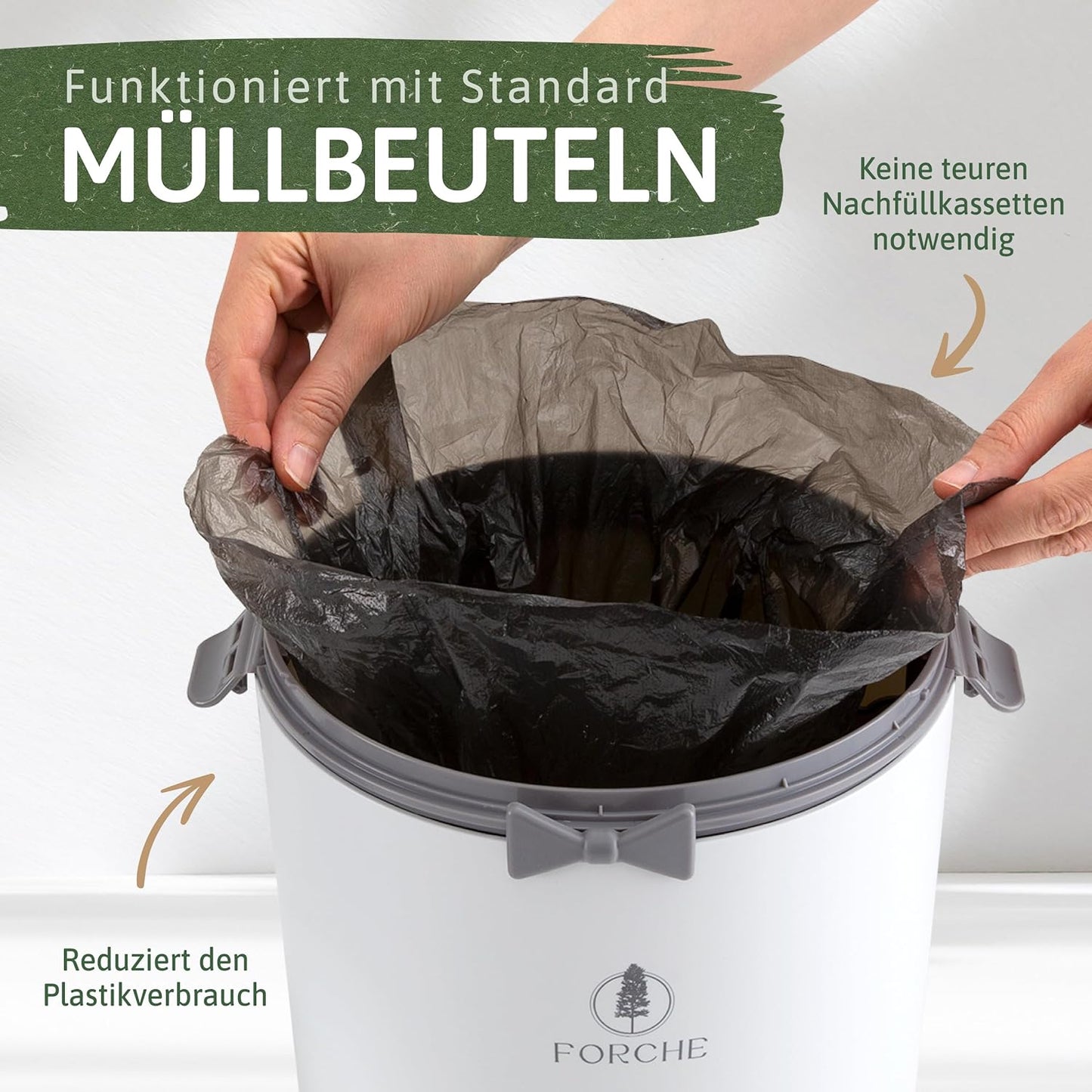 Windeleimer Baby geruchsdicht, ohne Nachfüllkassetten