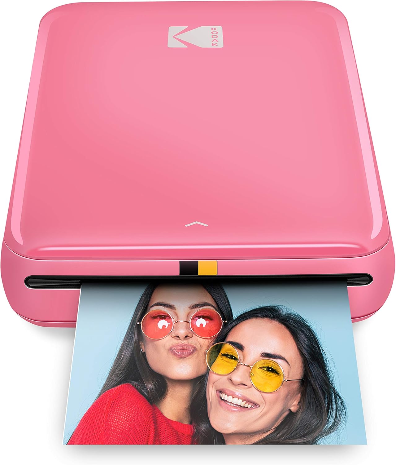 Step Printer - Mobiler Fotodrucker, Rosa Starterpaket Single