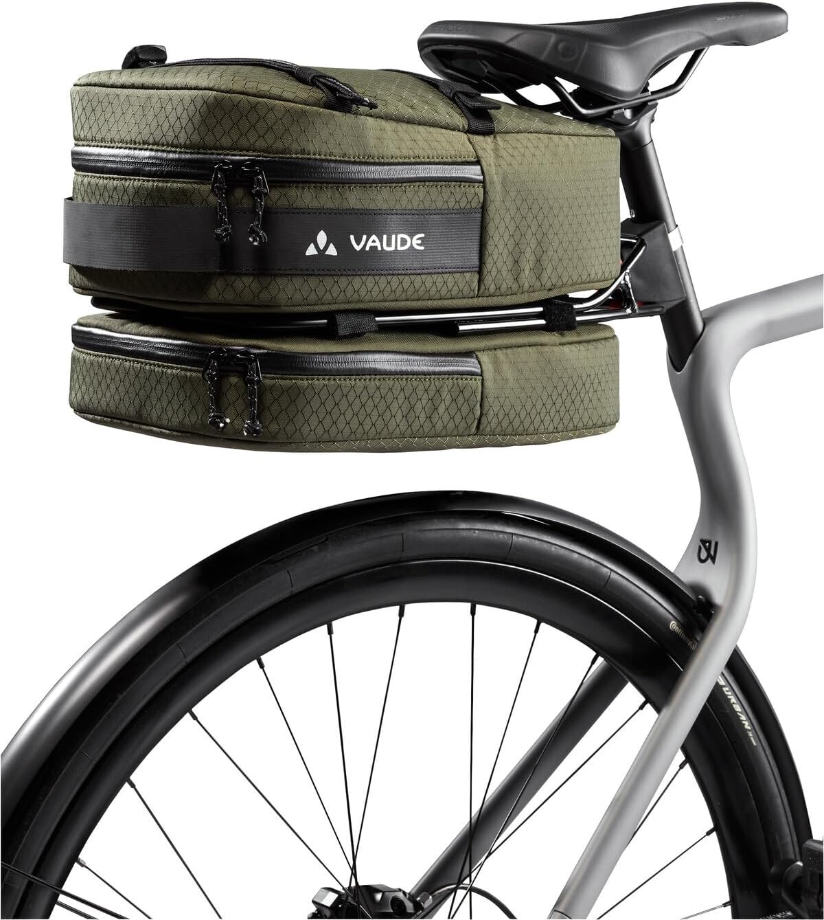 Cyclist Saddle Bag, Einheitsgröße Khaki