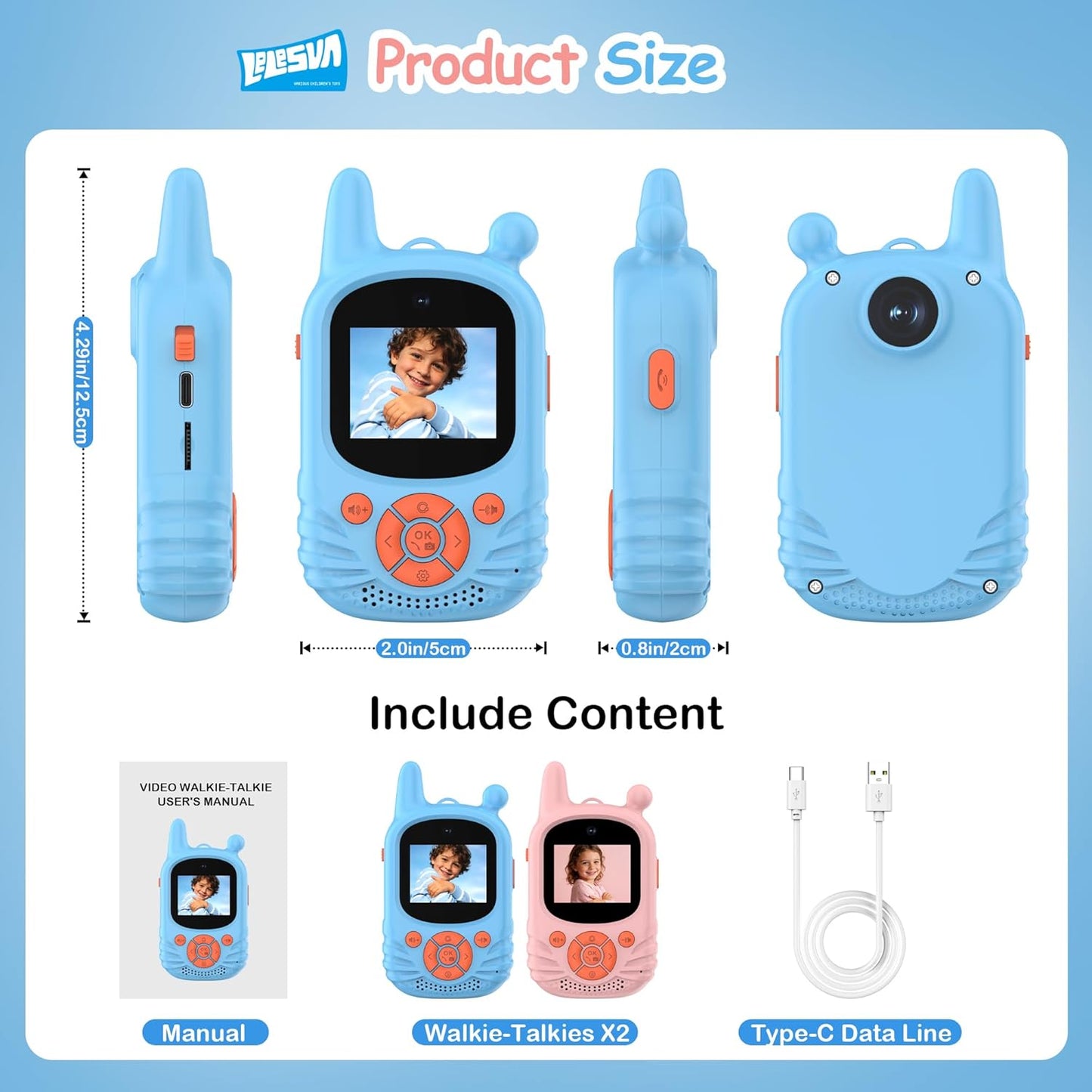 Video-Walkie-Talkies für Kinder