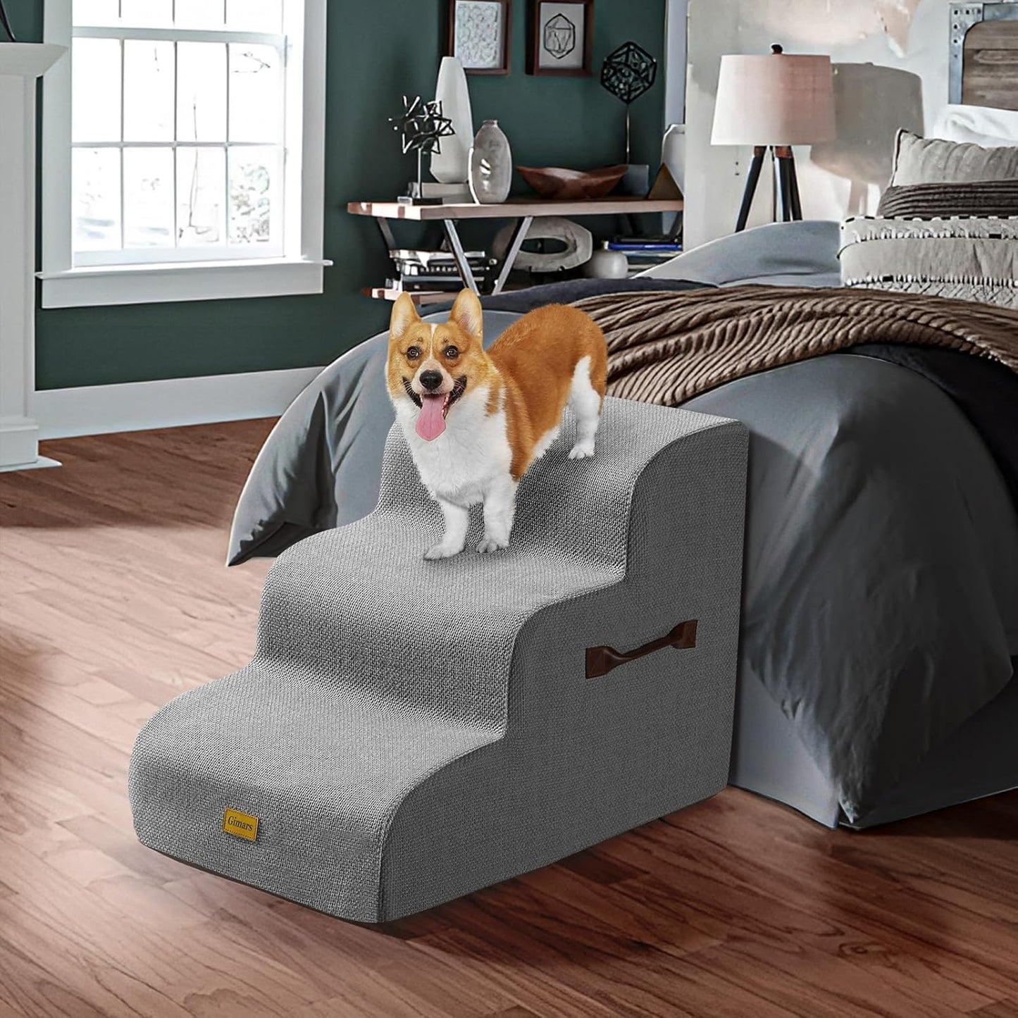 Hundetreppe mit 3 Stufen, 3 Stufen
