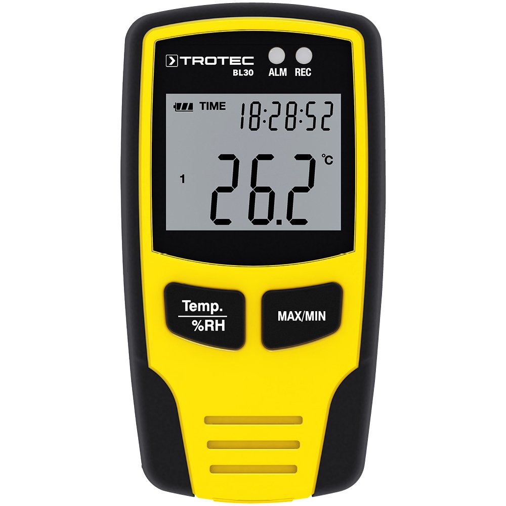 Temperatur- und Feuchtigkeitsdatenlogger BL30, Einzelpack