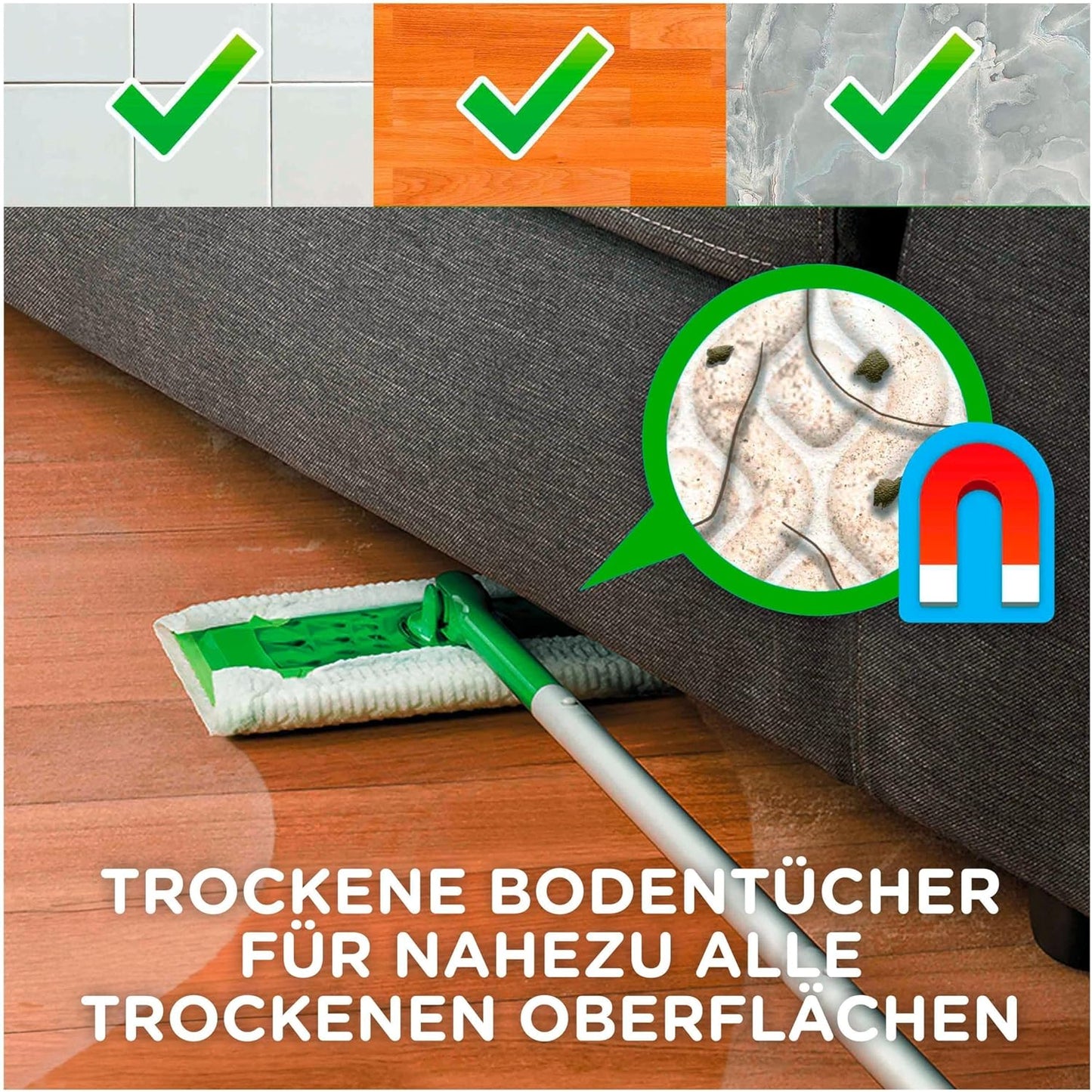 Boden Starterset, Starterset (Stab + 8xDry + 3xWet)
