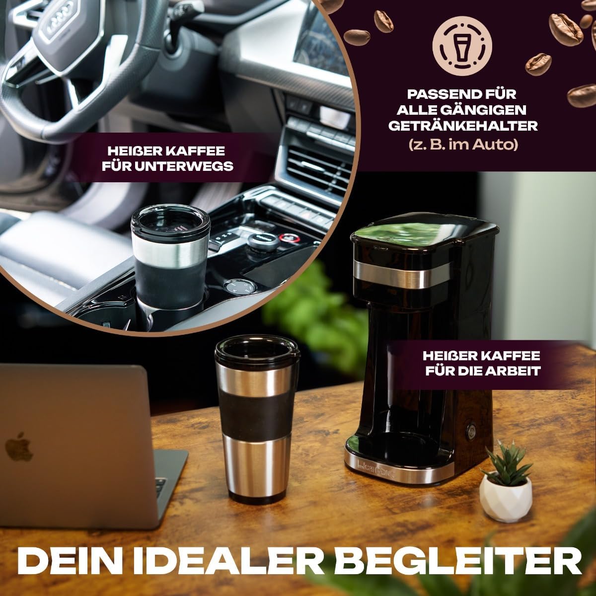 KA 3733 Kaffeemaschine mit To-Go Becher