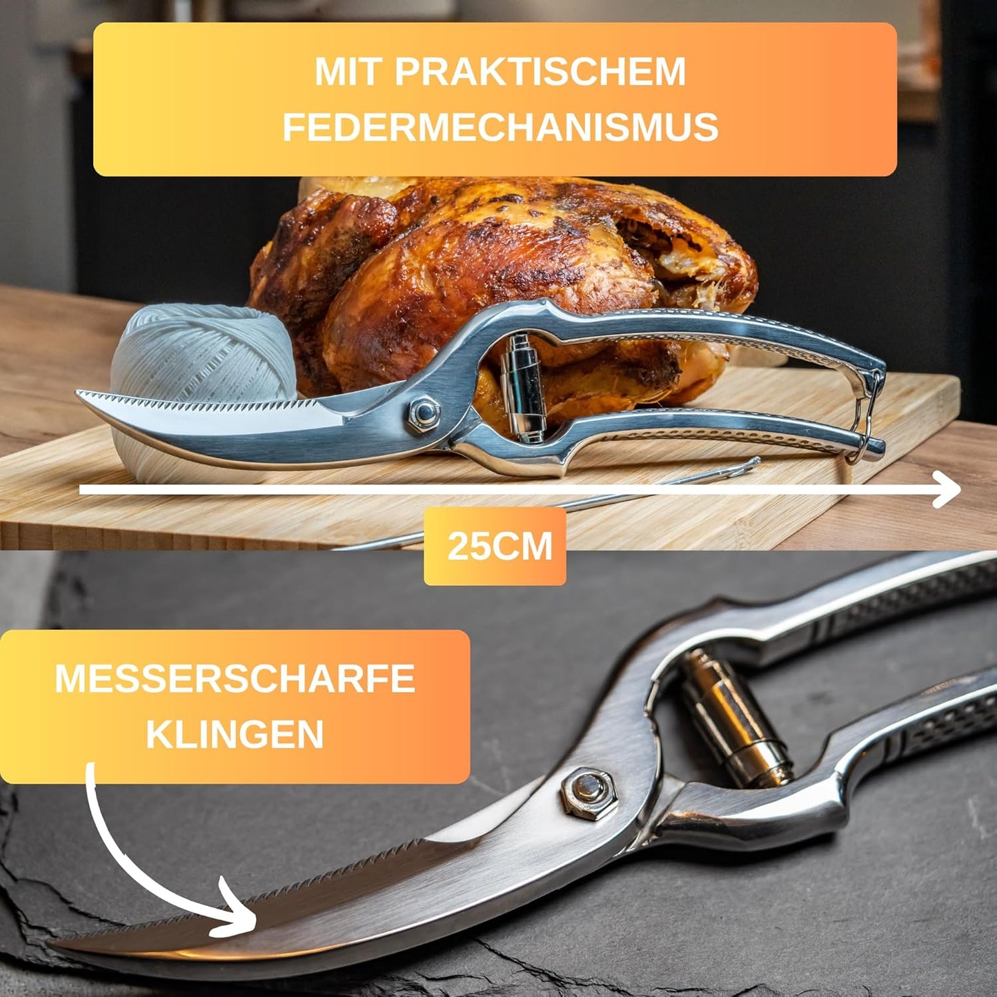 2er-Set Geflügelscheren, 2er Set