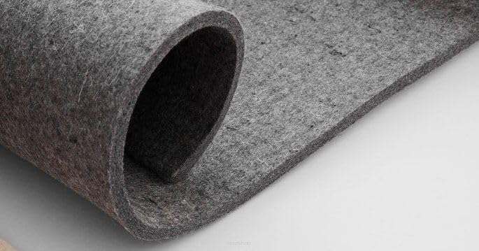 Filzmatte 10mm Meterware, 160x50 cm